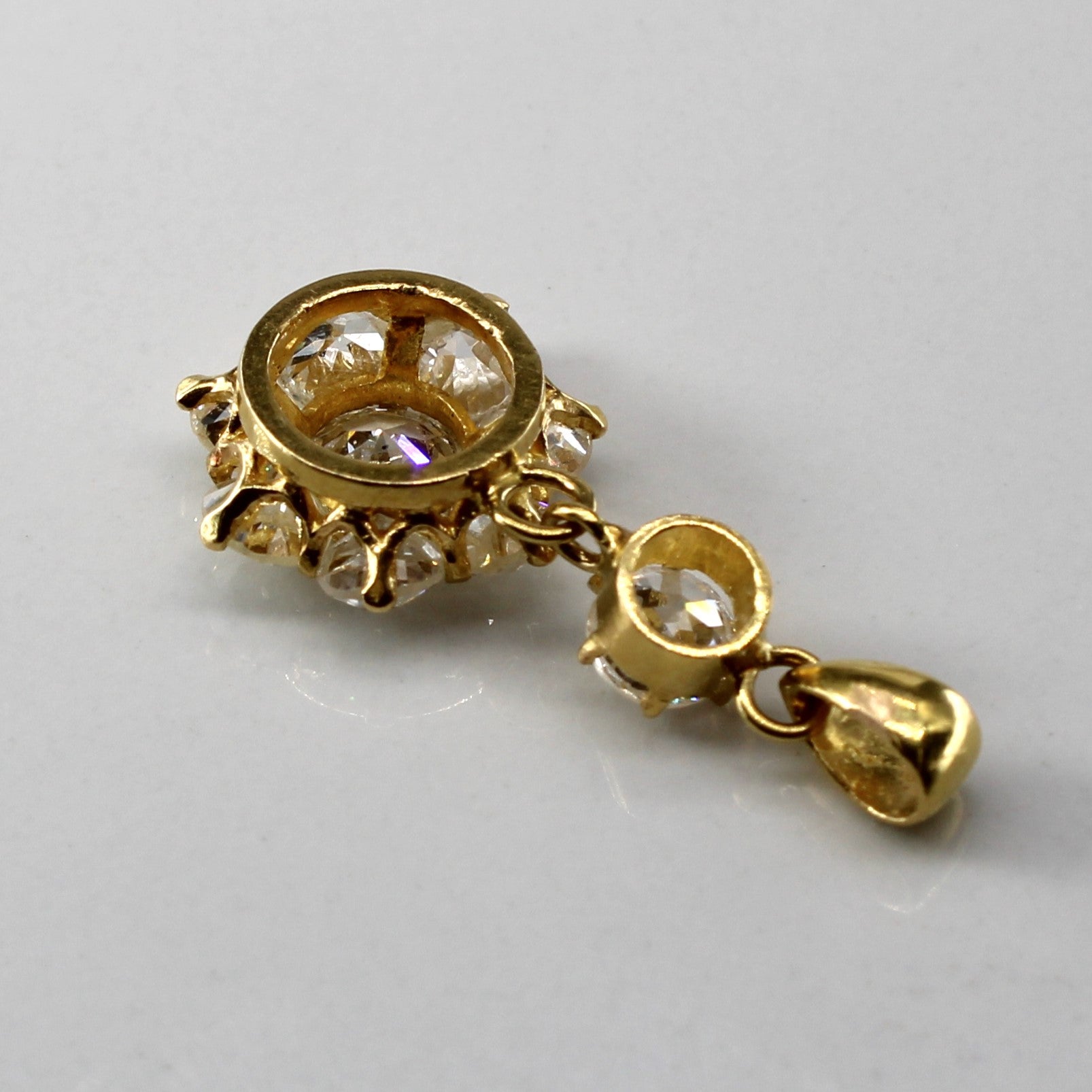 Vintage Old European Diamond Pendant | 1.70ctw |