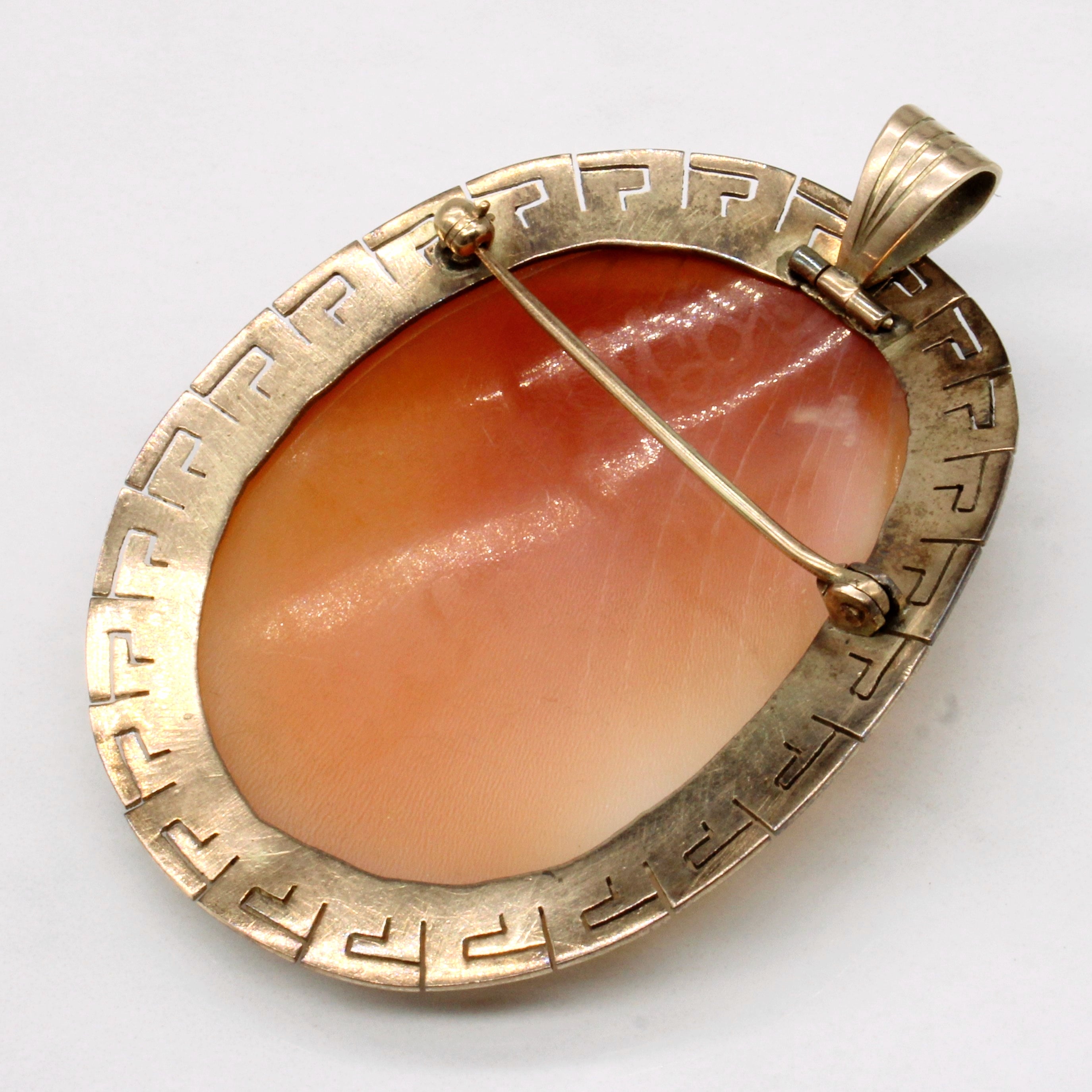 Shell Cameo Brooch & Pendant | 42.00ct |