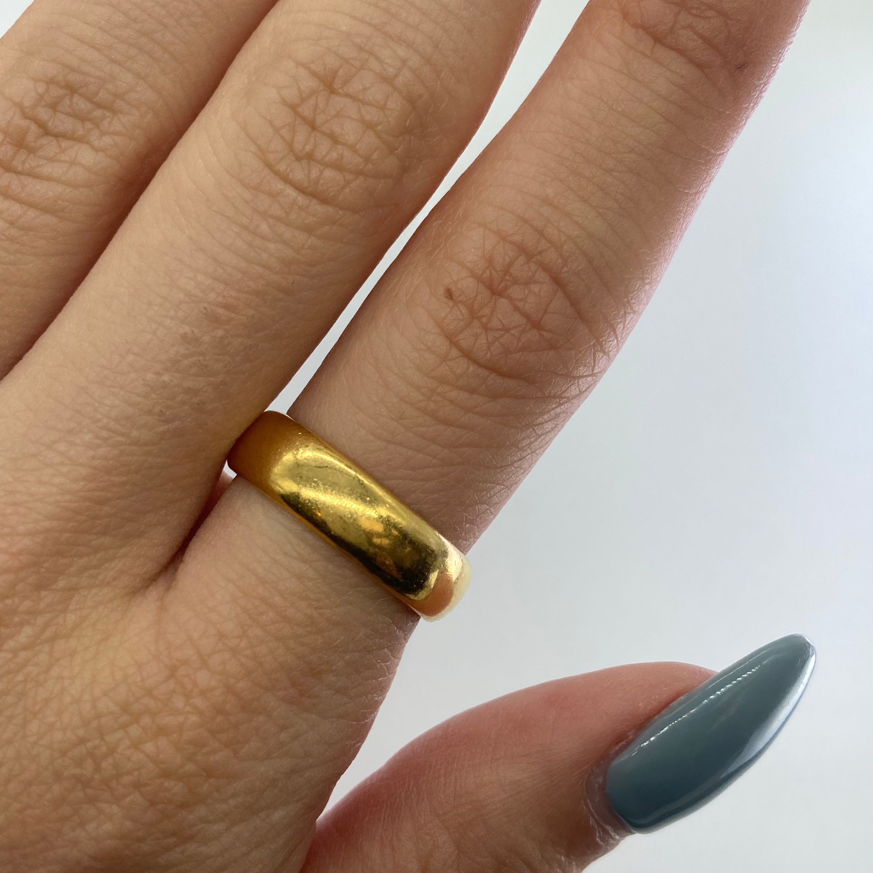 1886 Birmingham 22k Yellow Gold Band | SZ 7 | 5.6mm |