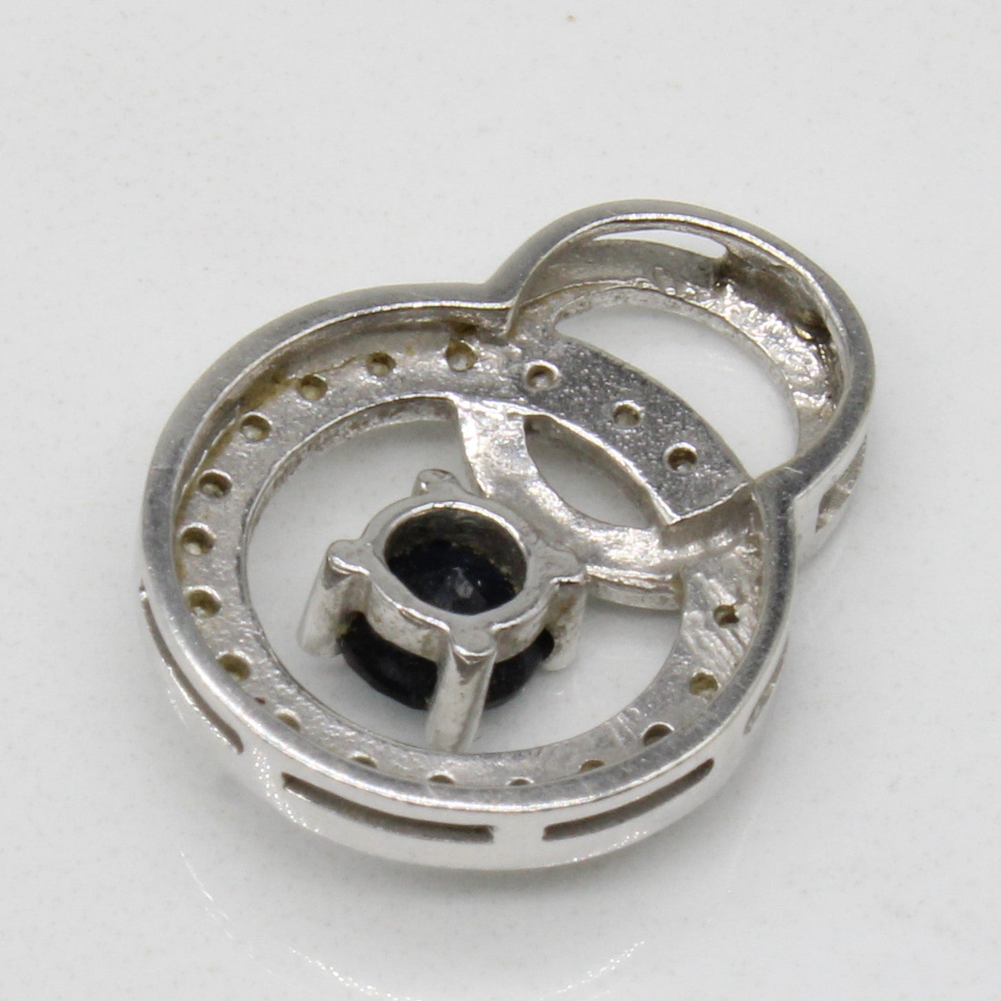 Sapphire & Diamond Pendant | 0.33ct, 0.15ctw |
