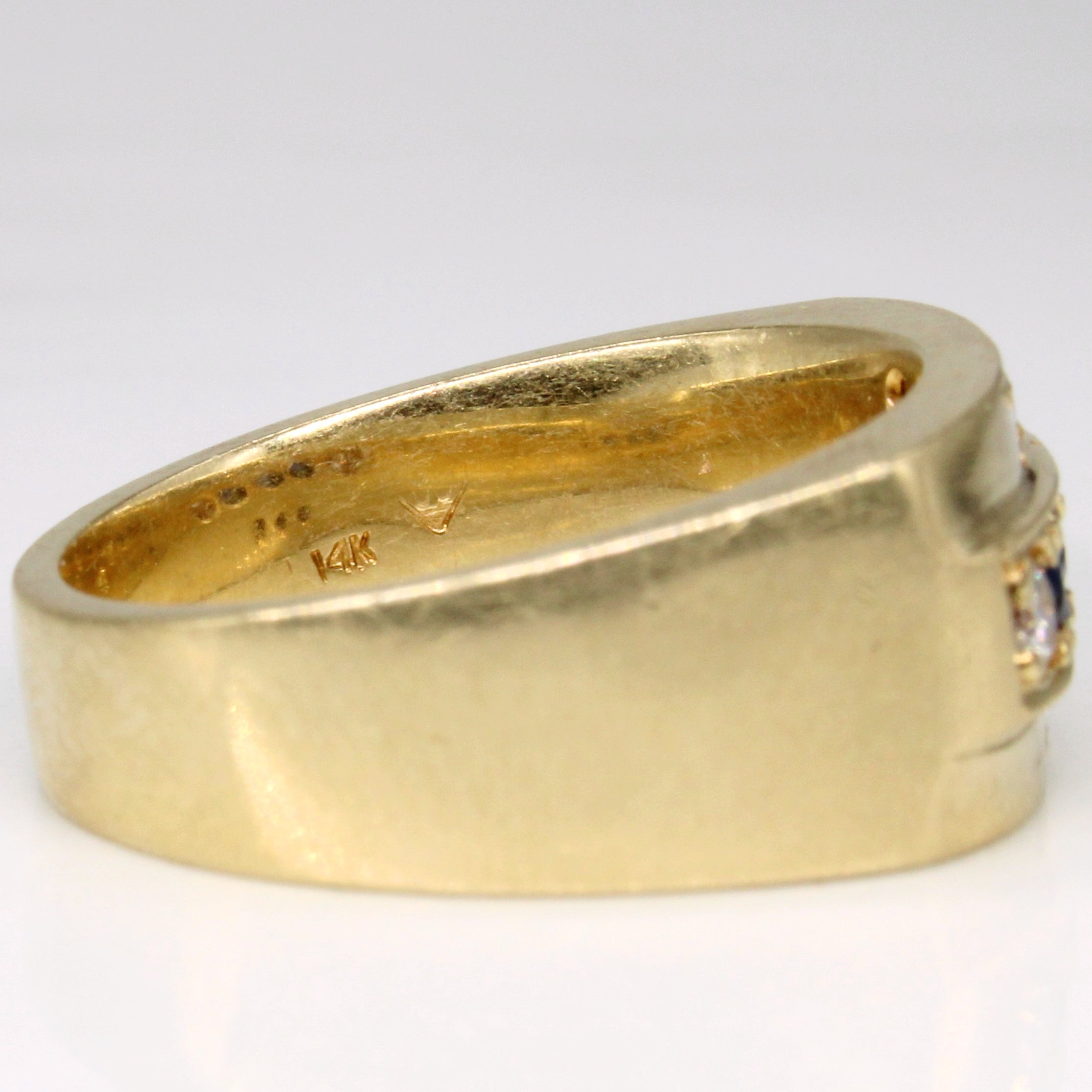 Diamond & Sapphire Ring | 0.23ctw, 0.20ctw | SZ 8 |