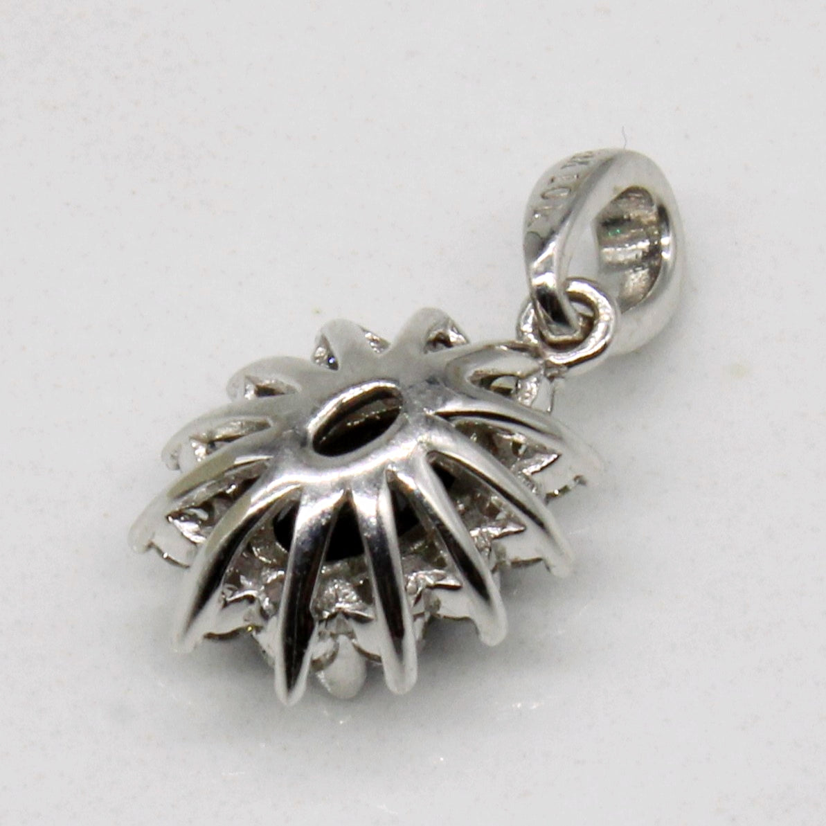 Sapphire & Diamond Pendant | 0.45ct, 0.18ctw |