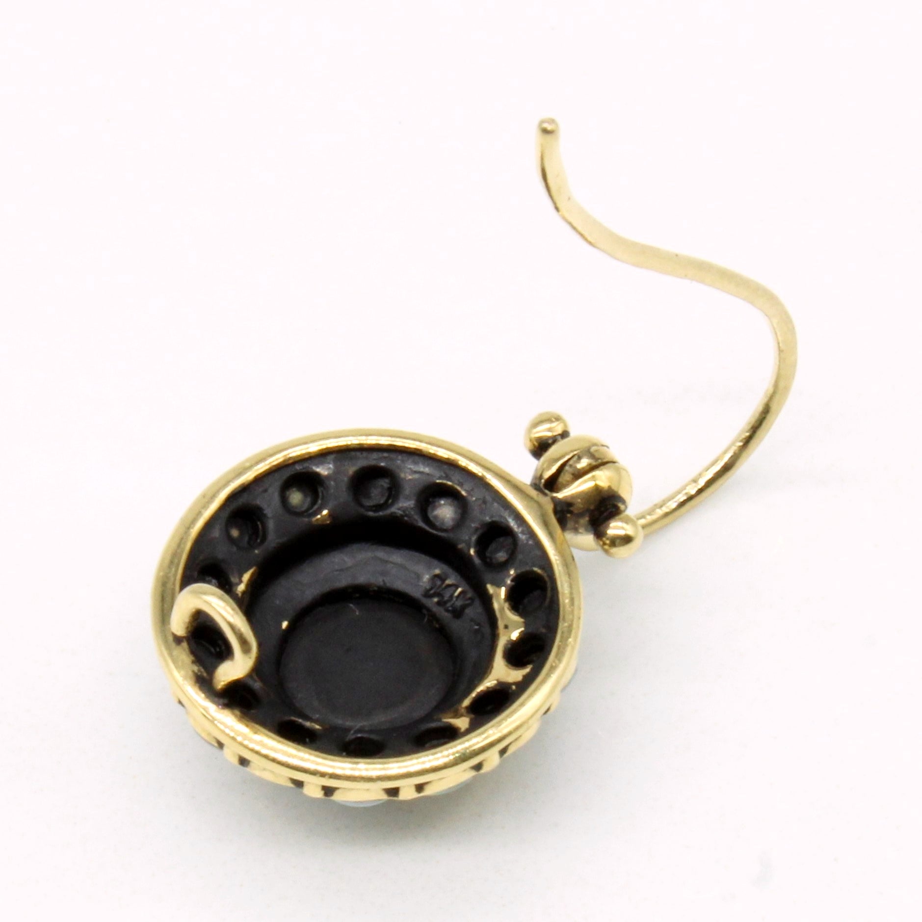 Boucles d'oreilles en opale ancienne | 2,50 ct |