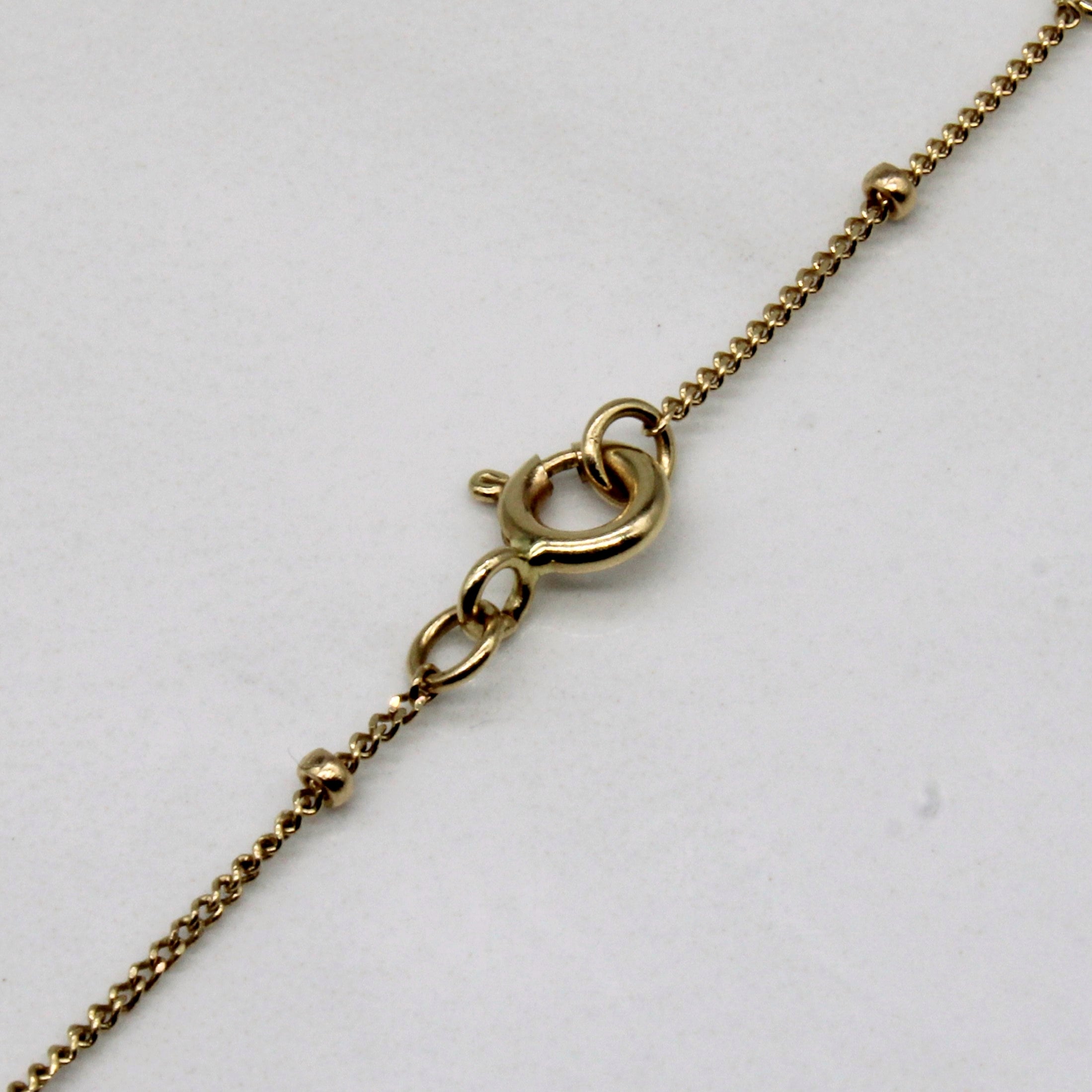 Diamond Angel Necklace | 0.05ctw | 20" |