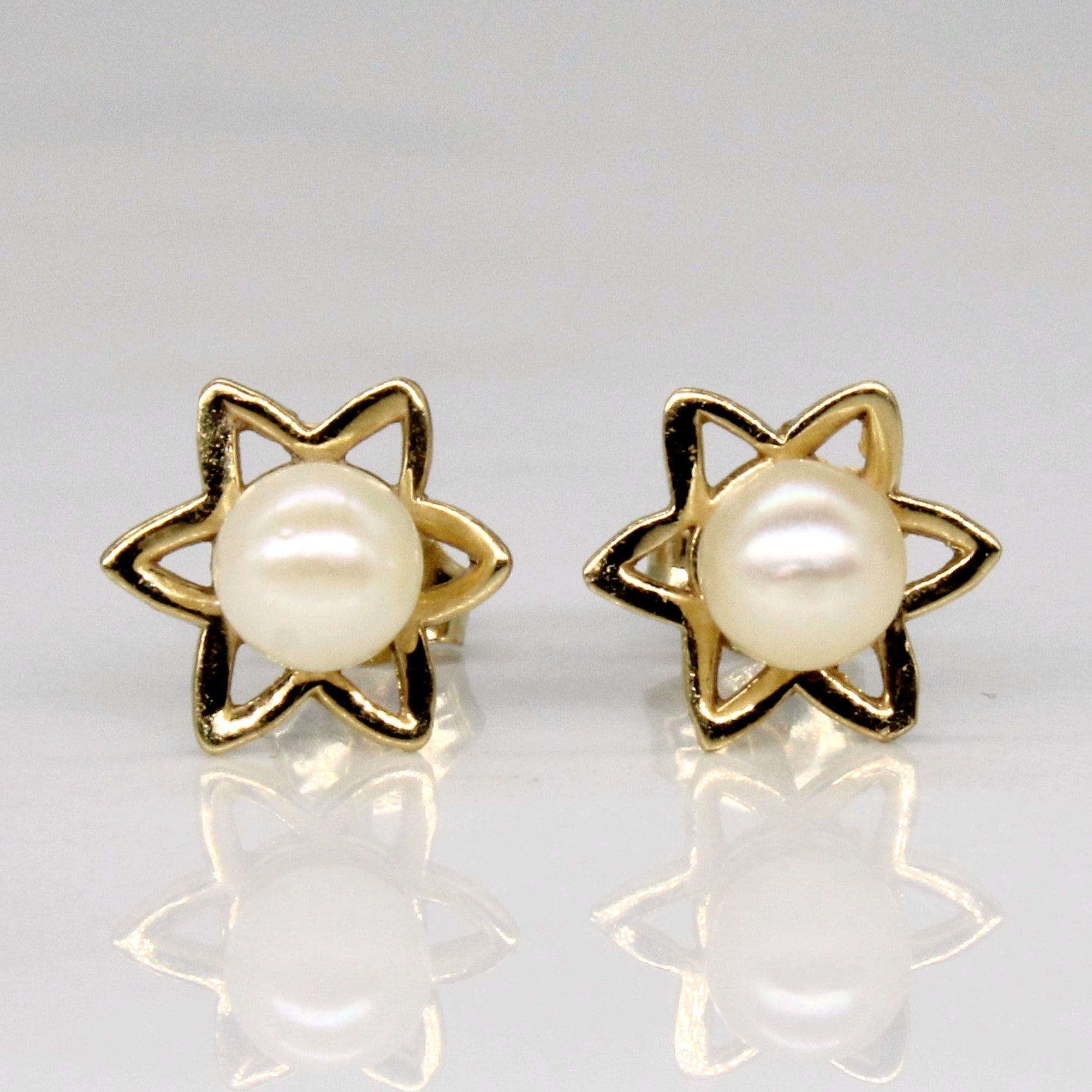 Boucles d'oreilles Pearl Star