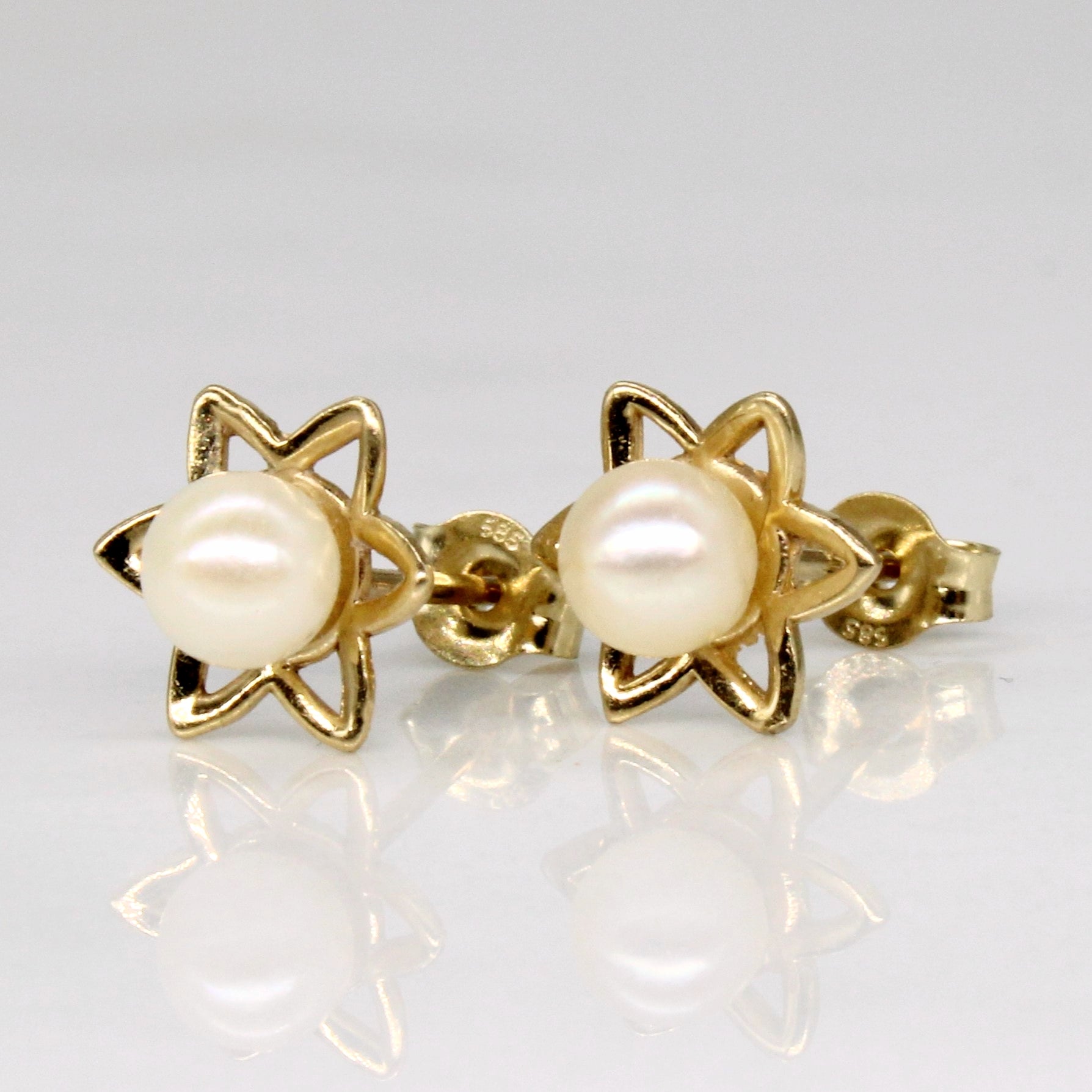 Boucles d'oreilles Pearl Star