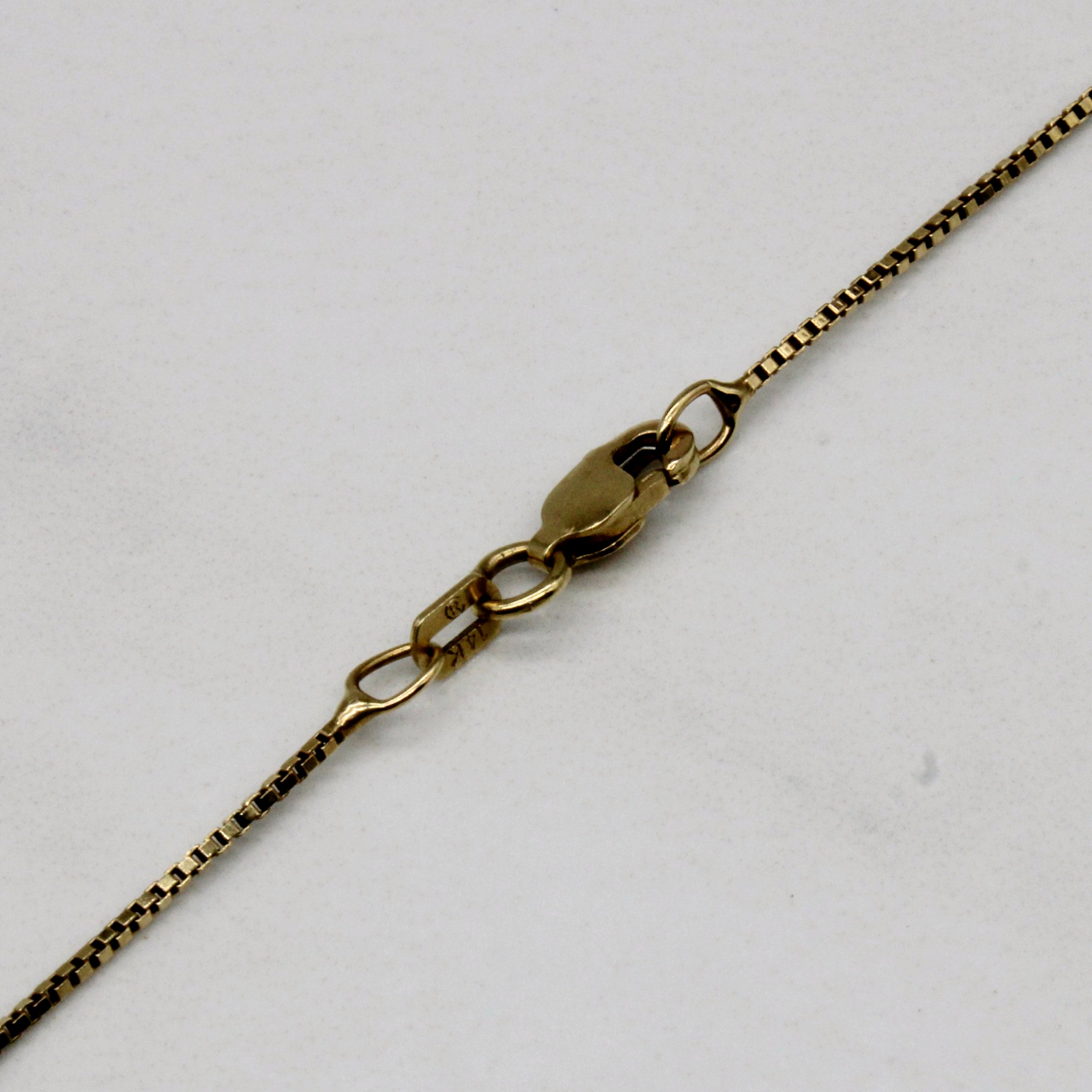 Diamond Three Stone Necklace | 0.25ctw | 18" |