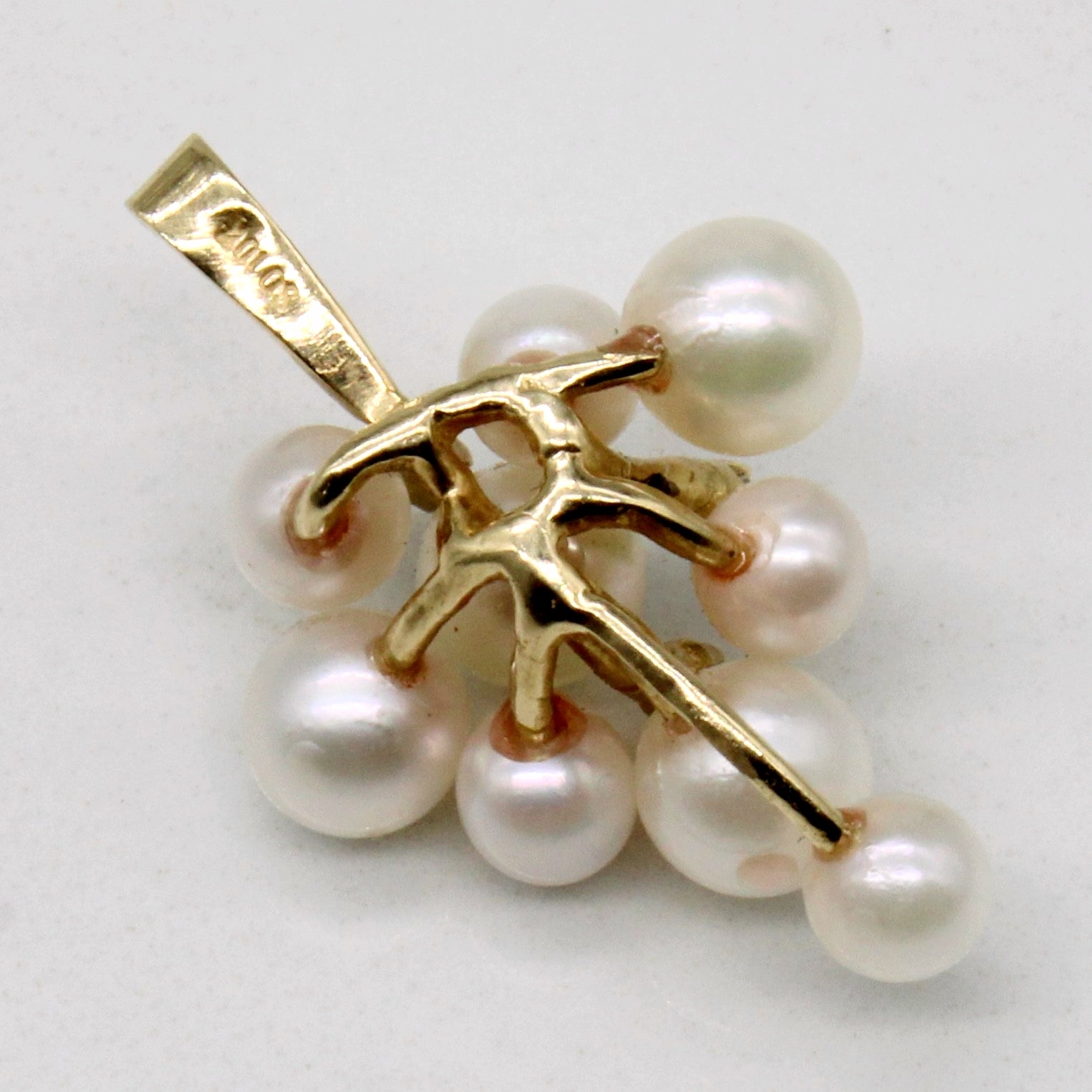 Pearl & Diamond Pendant | 0.02ctw |
