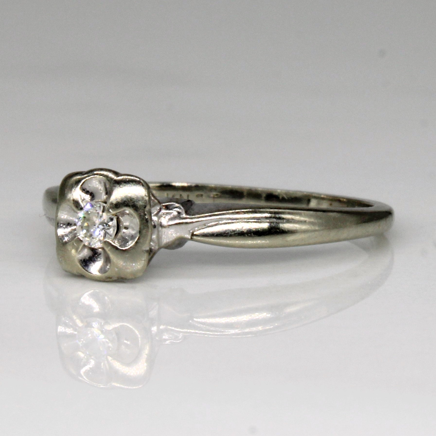 Illusion Set Diamond Ring | 0.05ct | SZ 5.75 |