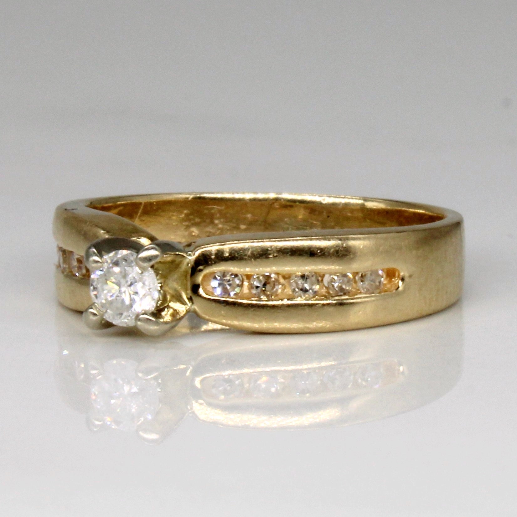Diamond Engagement Ring | 0.23ctw | SZ 5.25 |