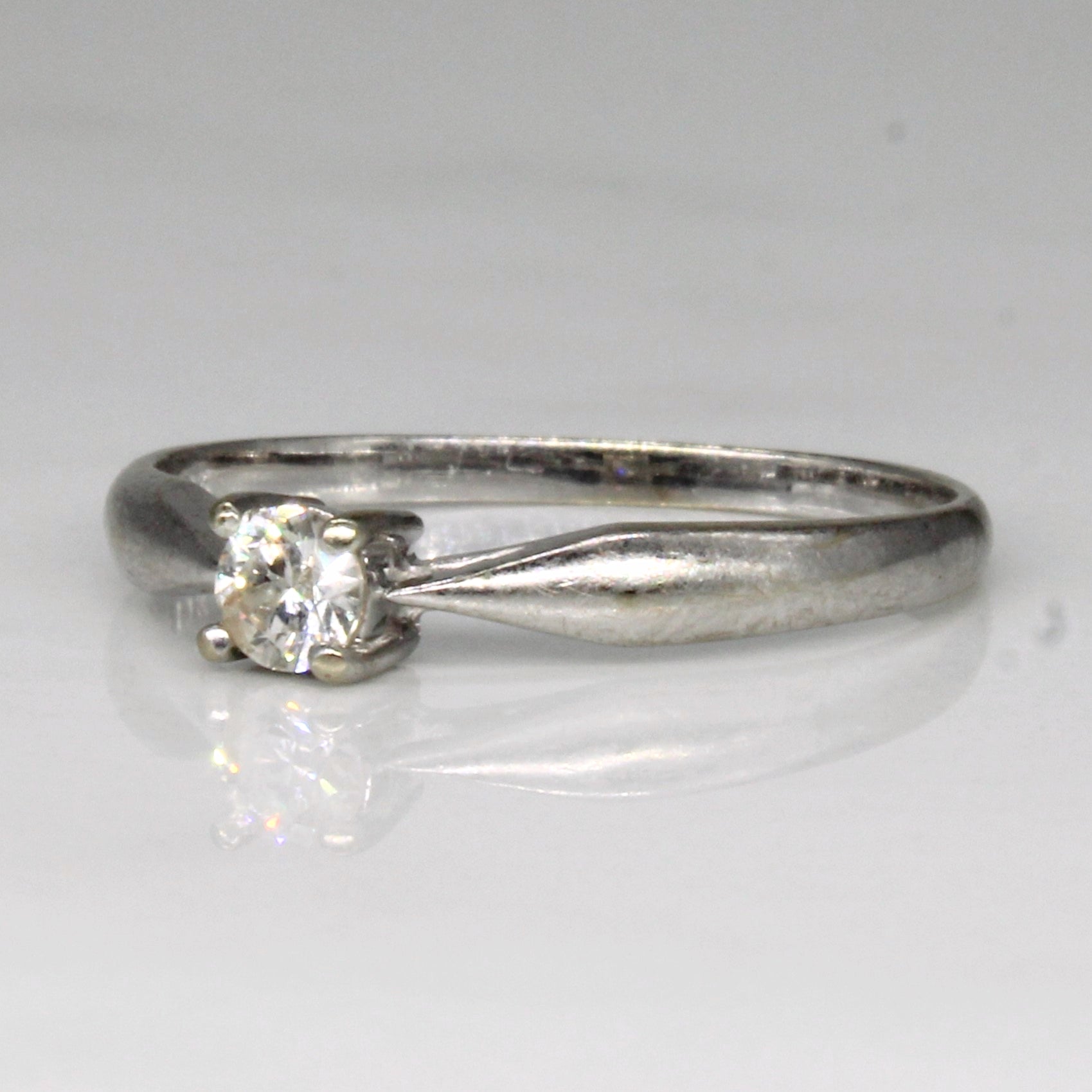 Solitaire Diamond Ring | 0.15ct | SZ 6.75 |