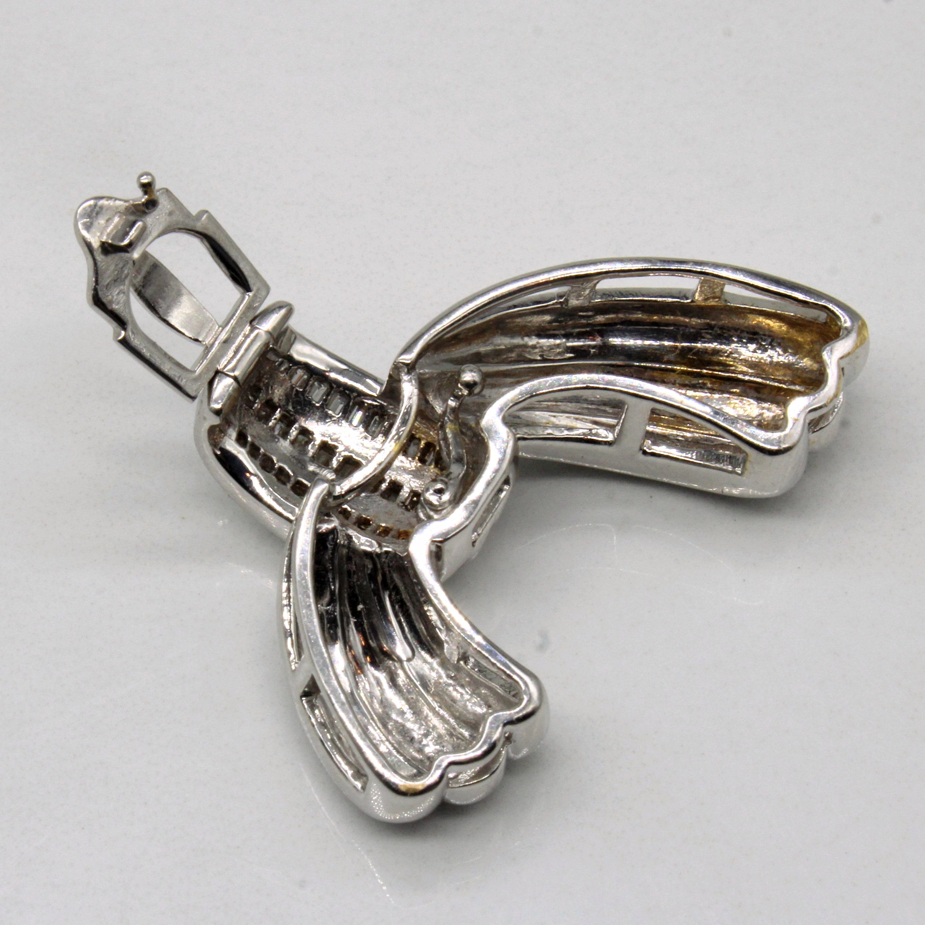 Diamond Swoop Pendant | 0.85ctw |