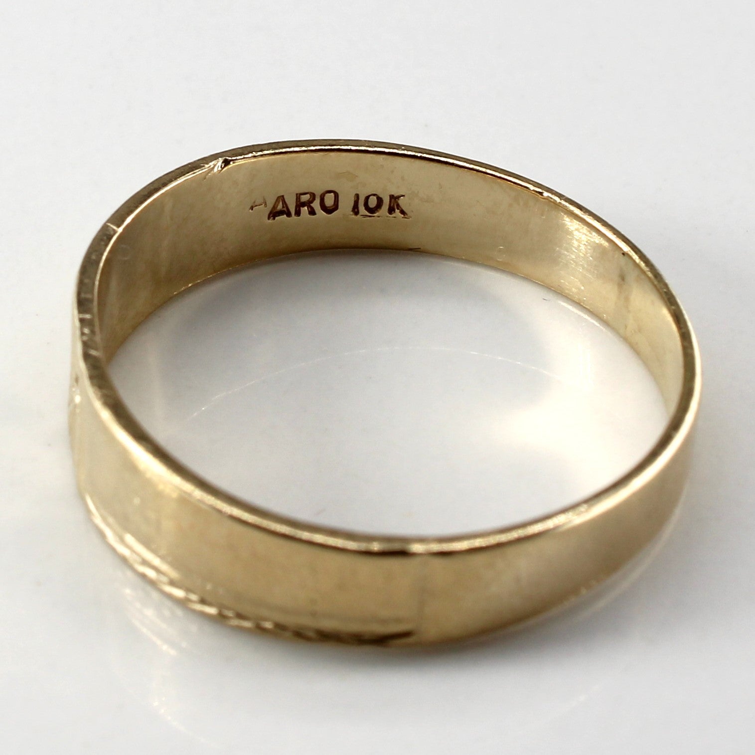 Textured Diamond Band | 0.02ct | SZ 12.75 |