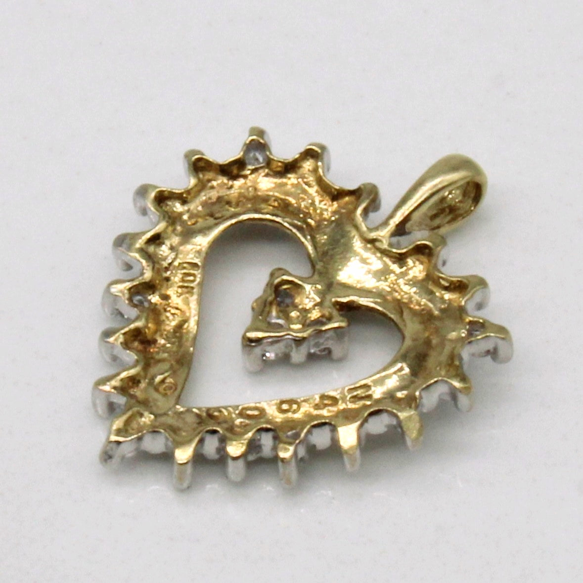 Diamond Heart Pendant | 0.04ctw |