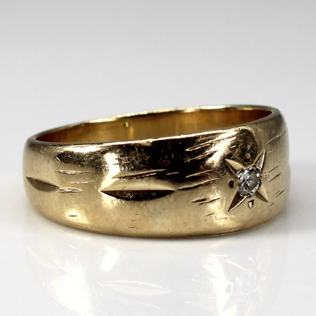 Starburst Diamond Band | 0.04ct | SZ 8.25 |