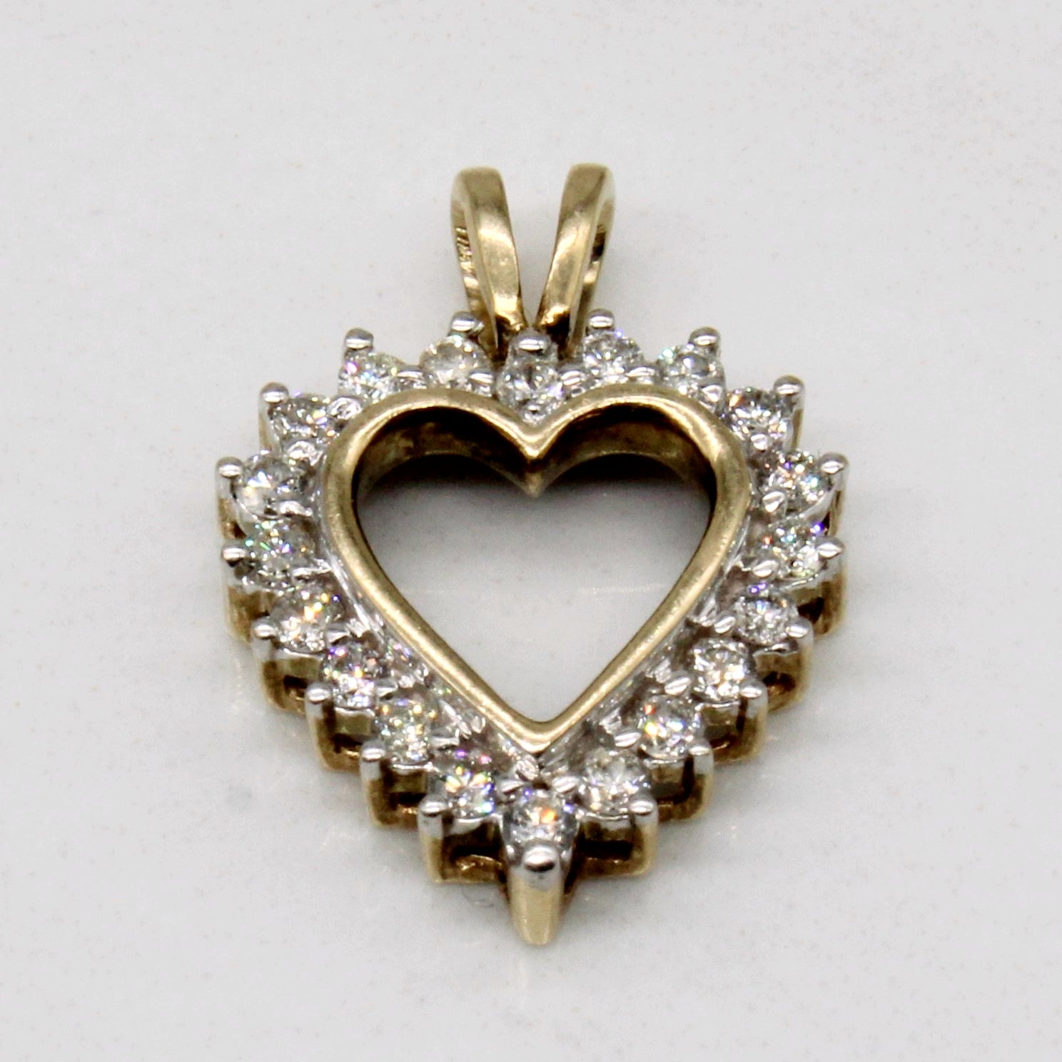 Diamond Heart Pendant | 0.20ctw |