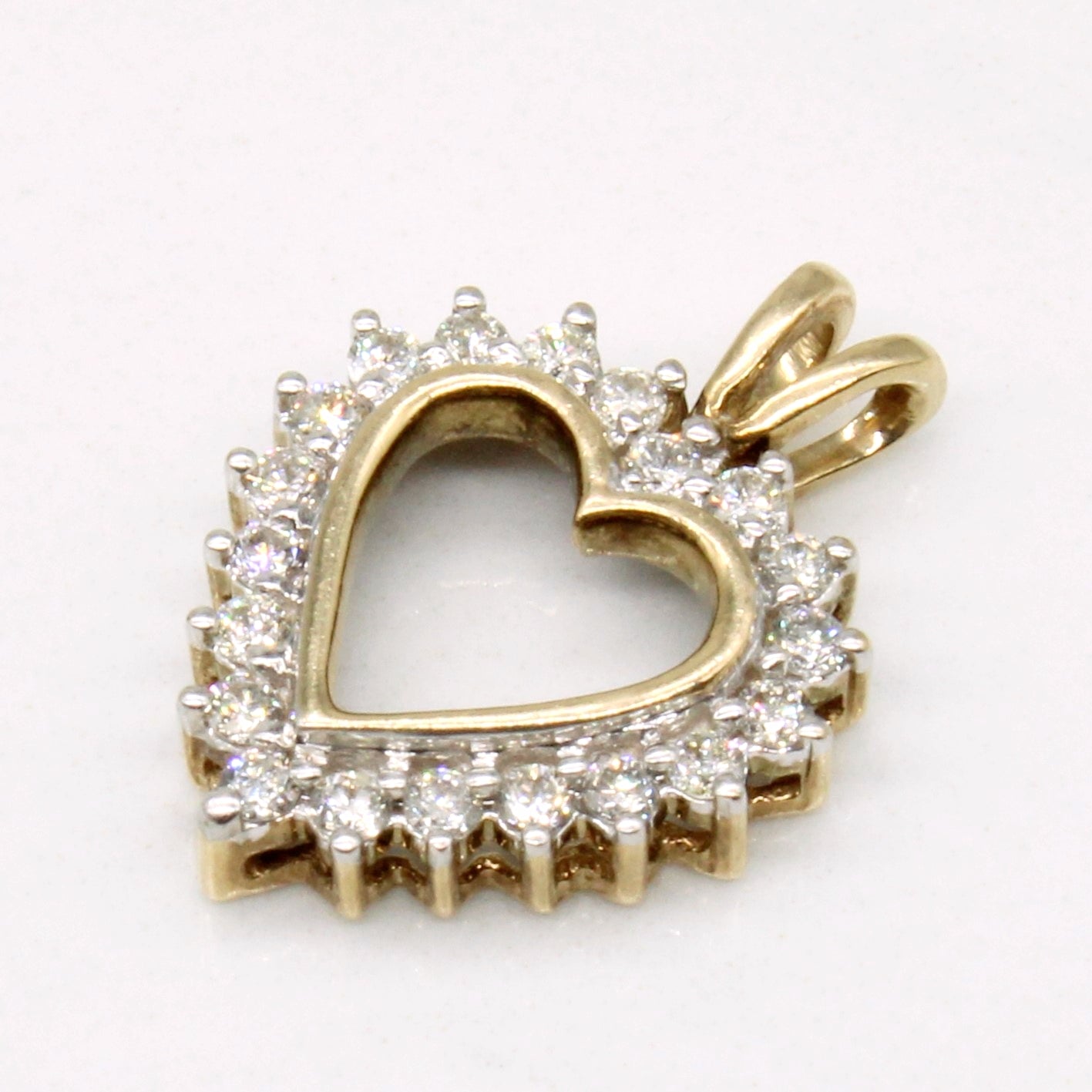 Diamond Heart Pendant | 0.20ctw |