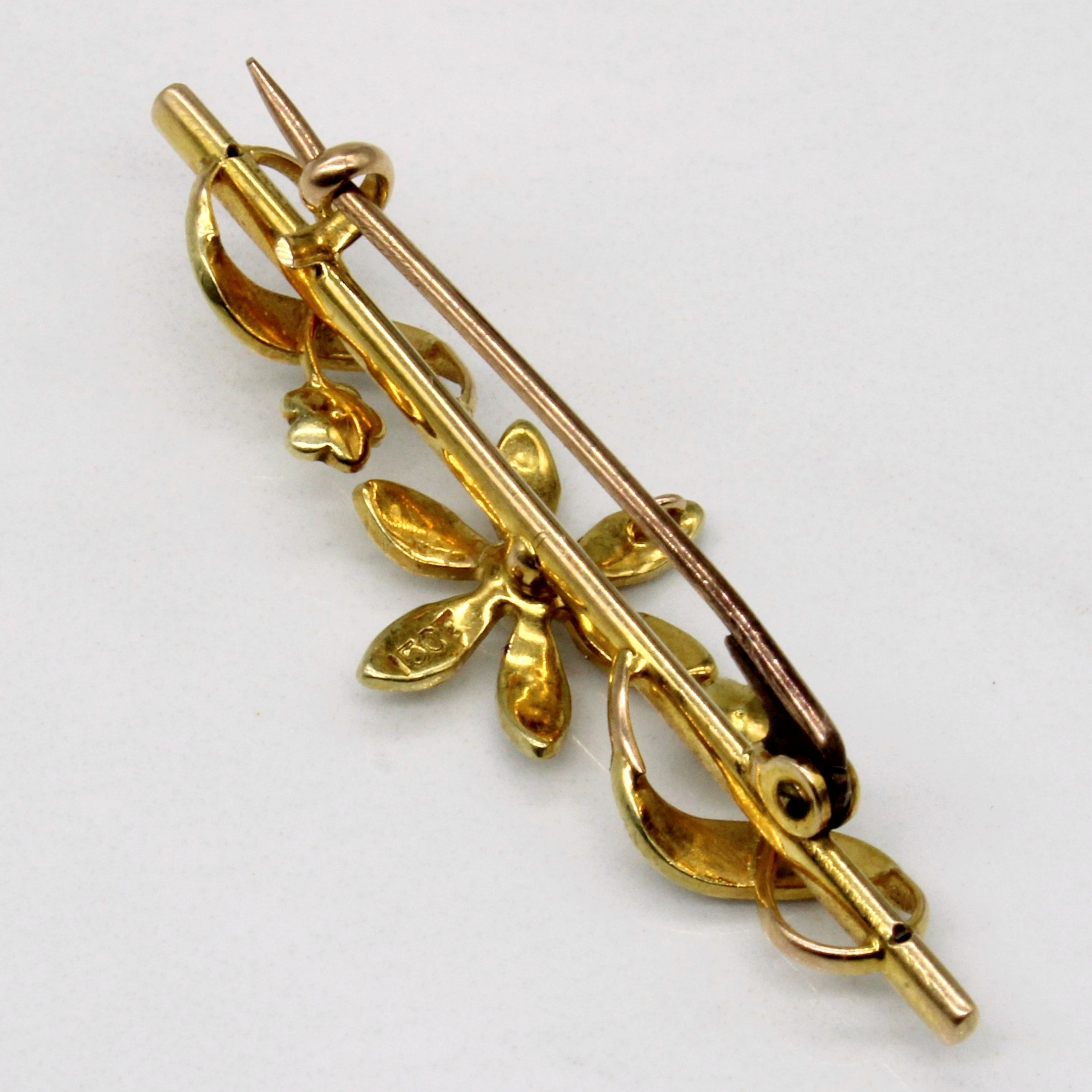 Pearl Flower Brooch
