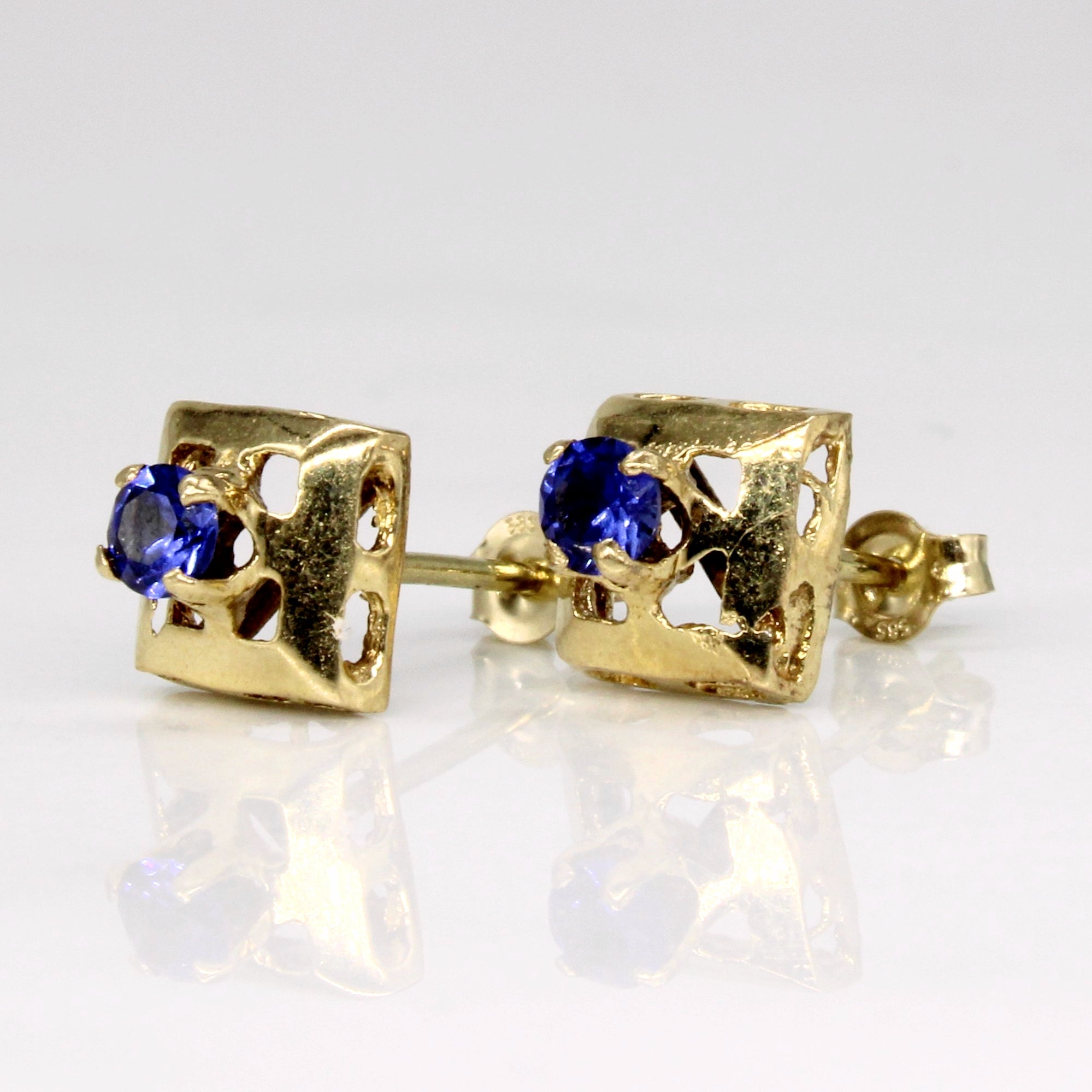 Sapphire Earrings | 0.16ctw |