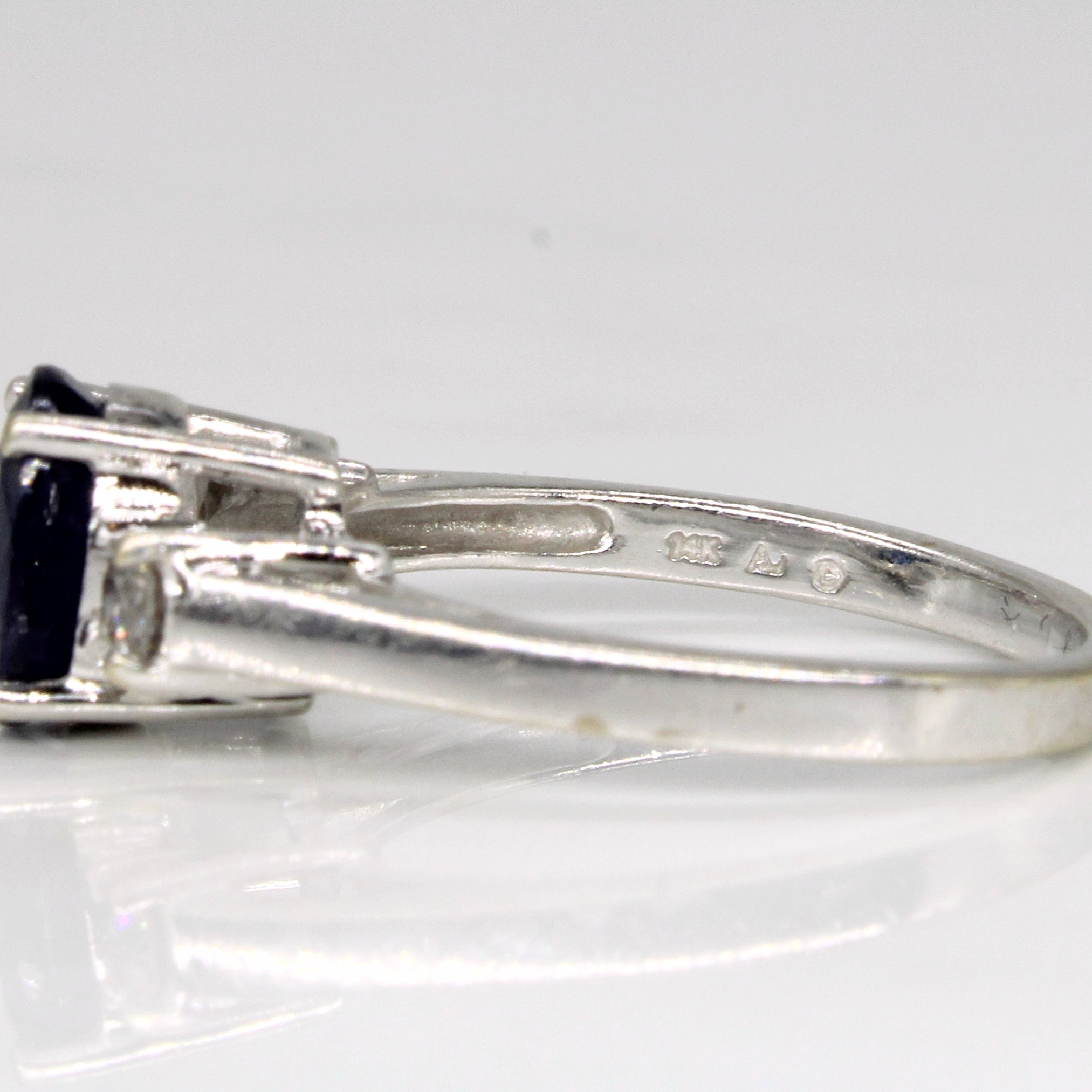 Sapphire & Diamond Cocktail Ring | 1.55ct, 0.22ctw | SZ 6.75 |