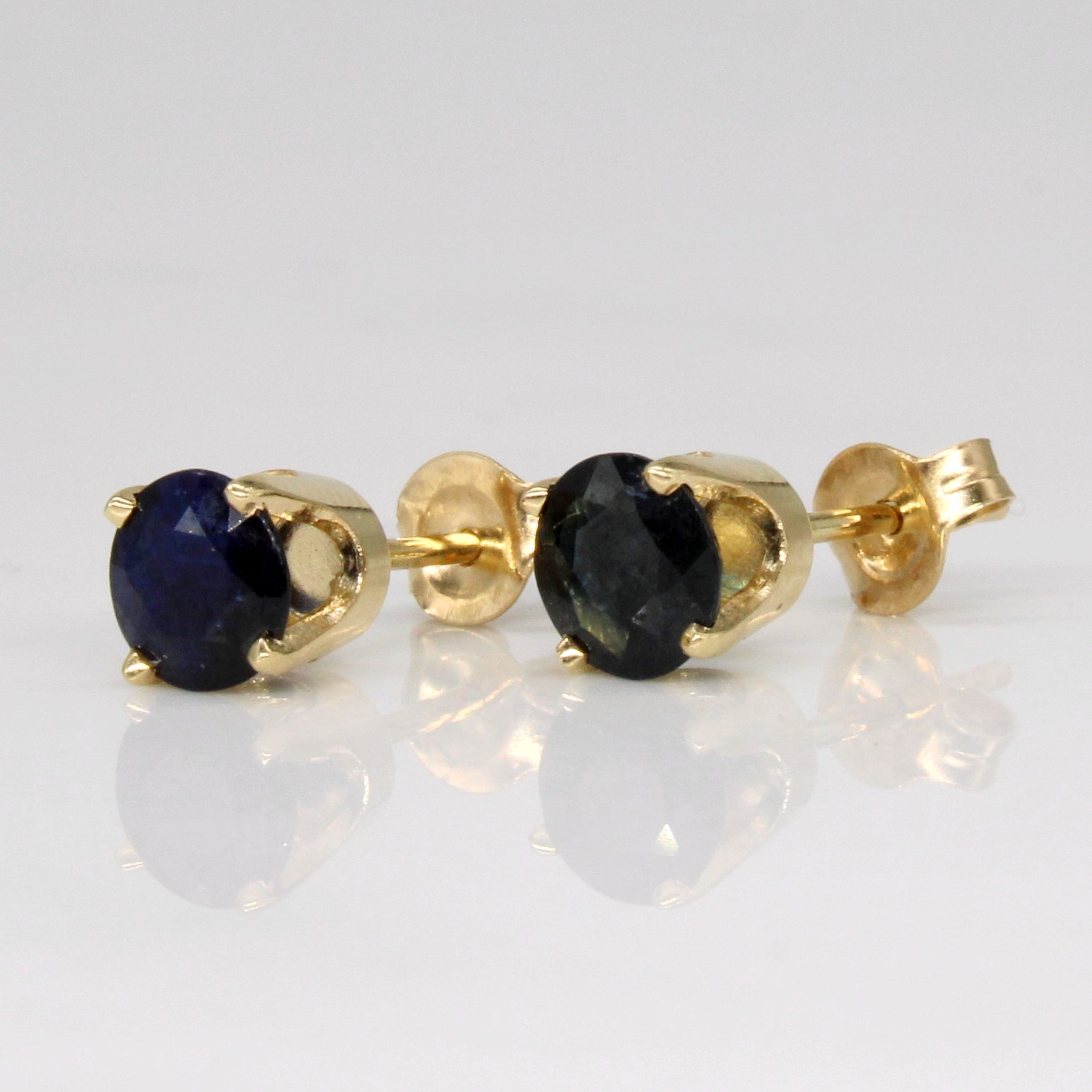 Sapphire Stud Earrings | 0.80ctw |