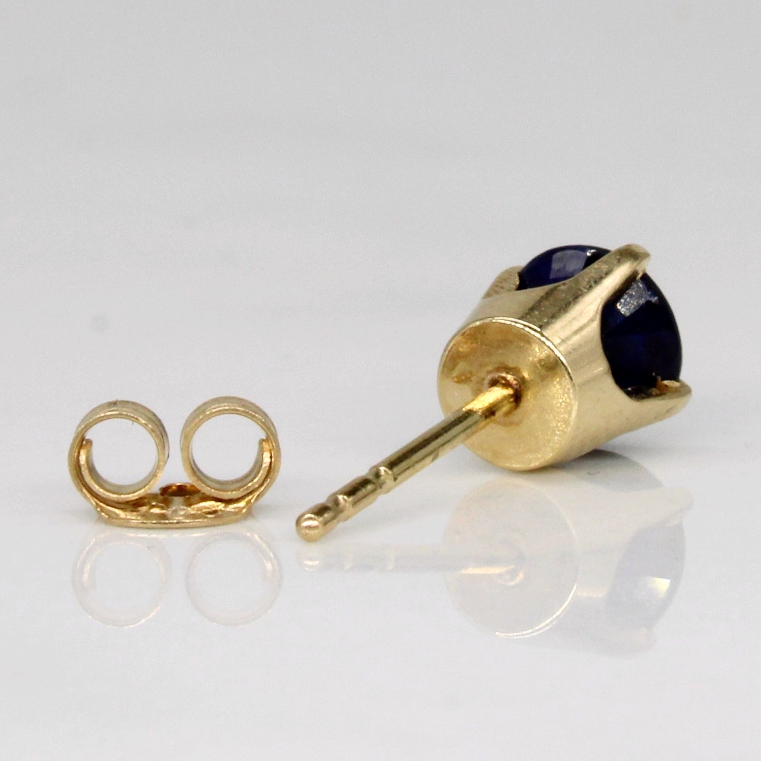 Sapphire Stud Earrings | 0.80ctw |