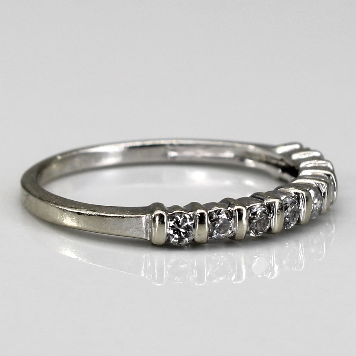 Diamond Semi Eternity Ring | 0.27ctw | SZ 5.5 |