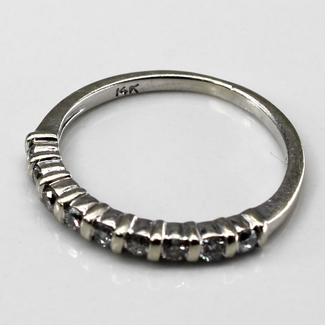 Diamond Semi Eternity Ring | 0.27ctw | SZ 5.5 |