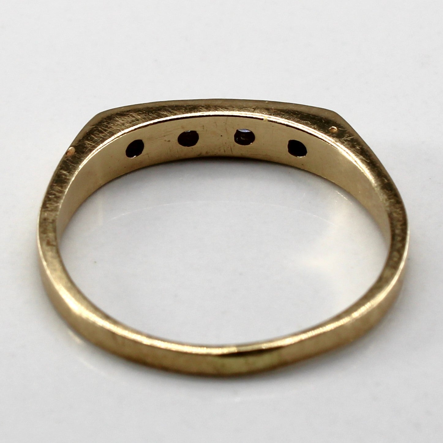 Four Stone Diamond Ring | 0.12ctw | SZ 7.75 |