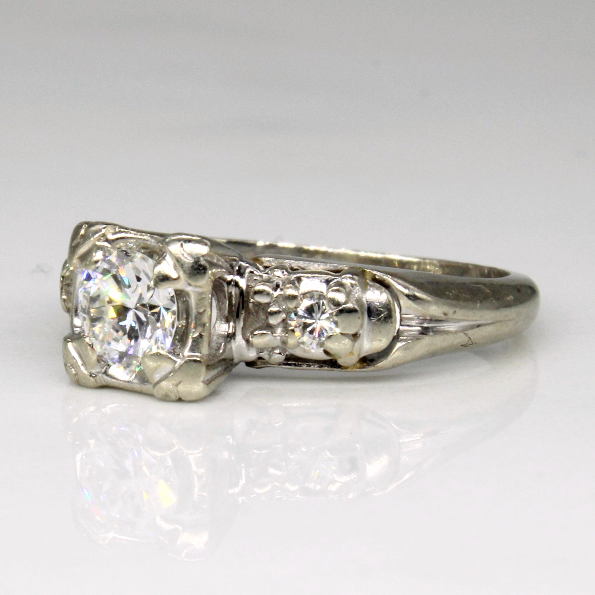 Diamond Engagement Ring | 0.42ctw | SZ 4.25 |