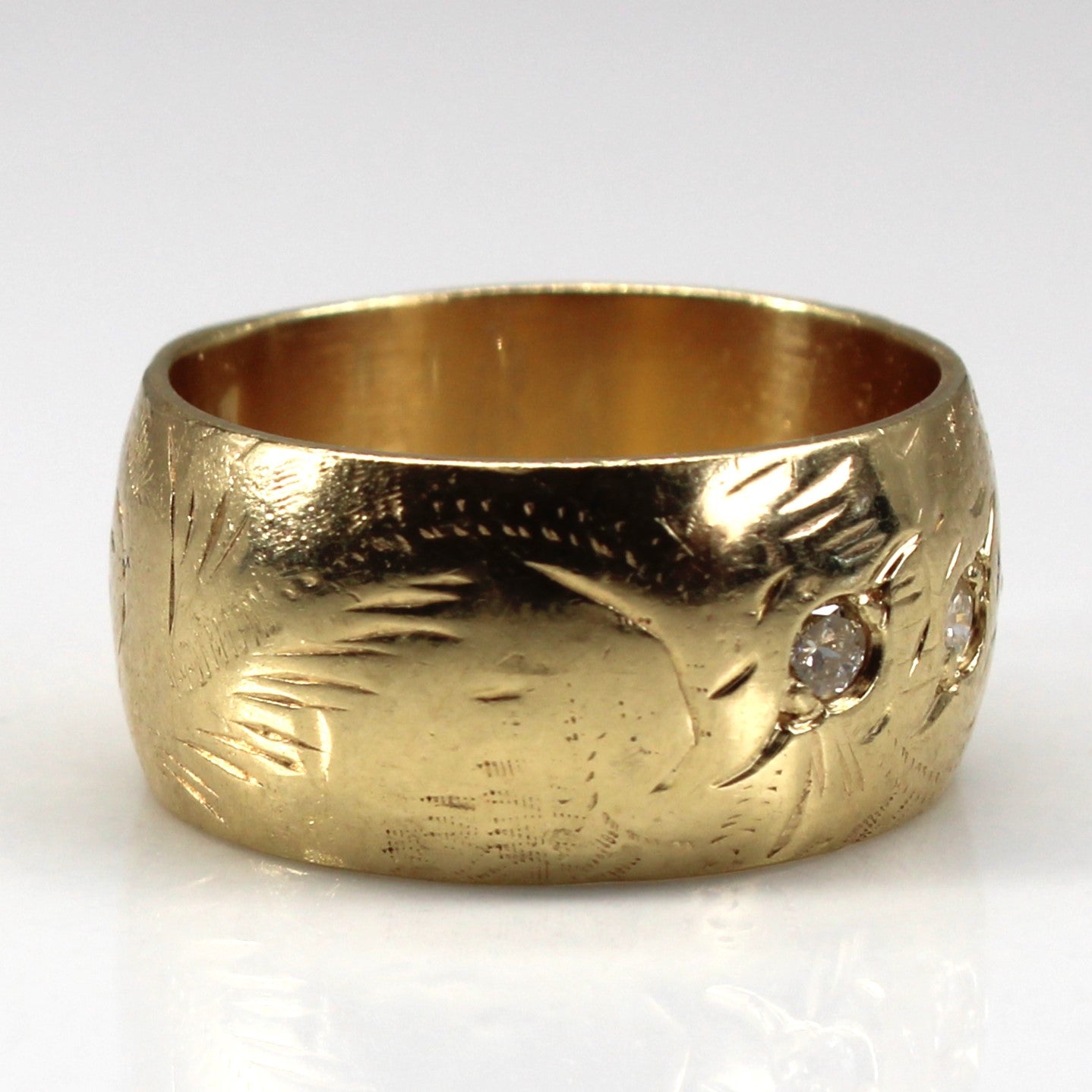 Flush Set Diamond Band | 0.12ctw | SZ 6 |