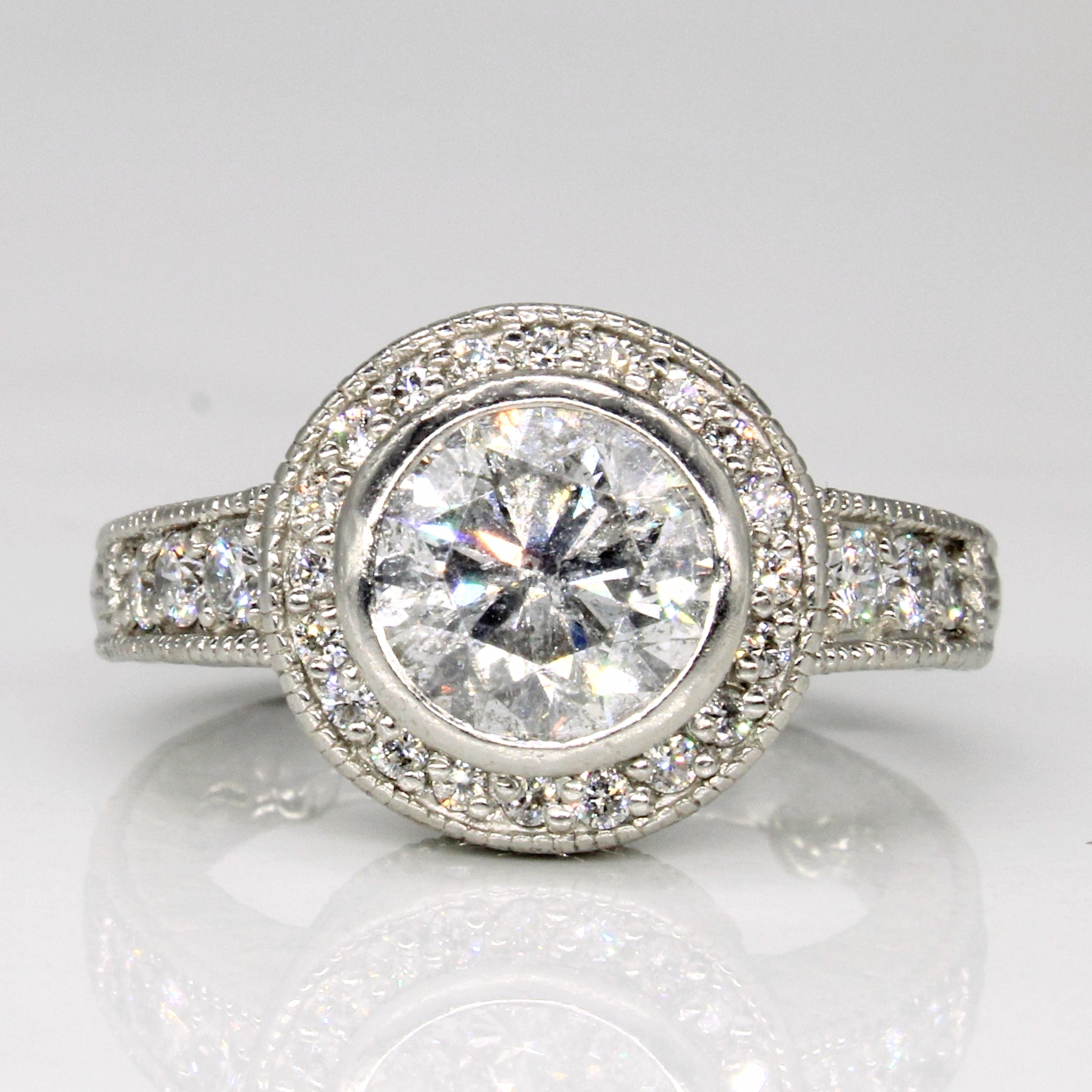 Diamond Engagement Ring | 2.41ctw I2 G | SZ 4.75 |