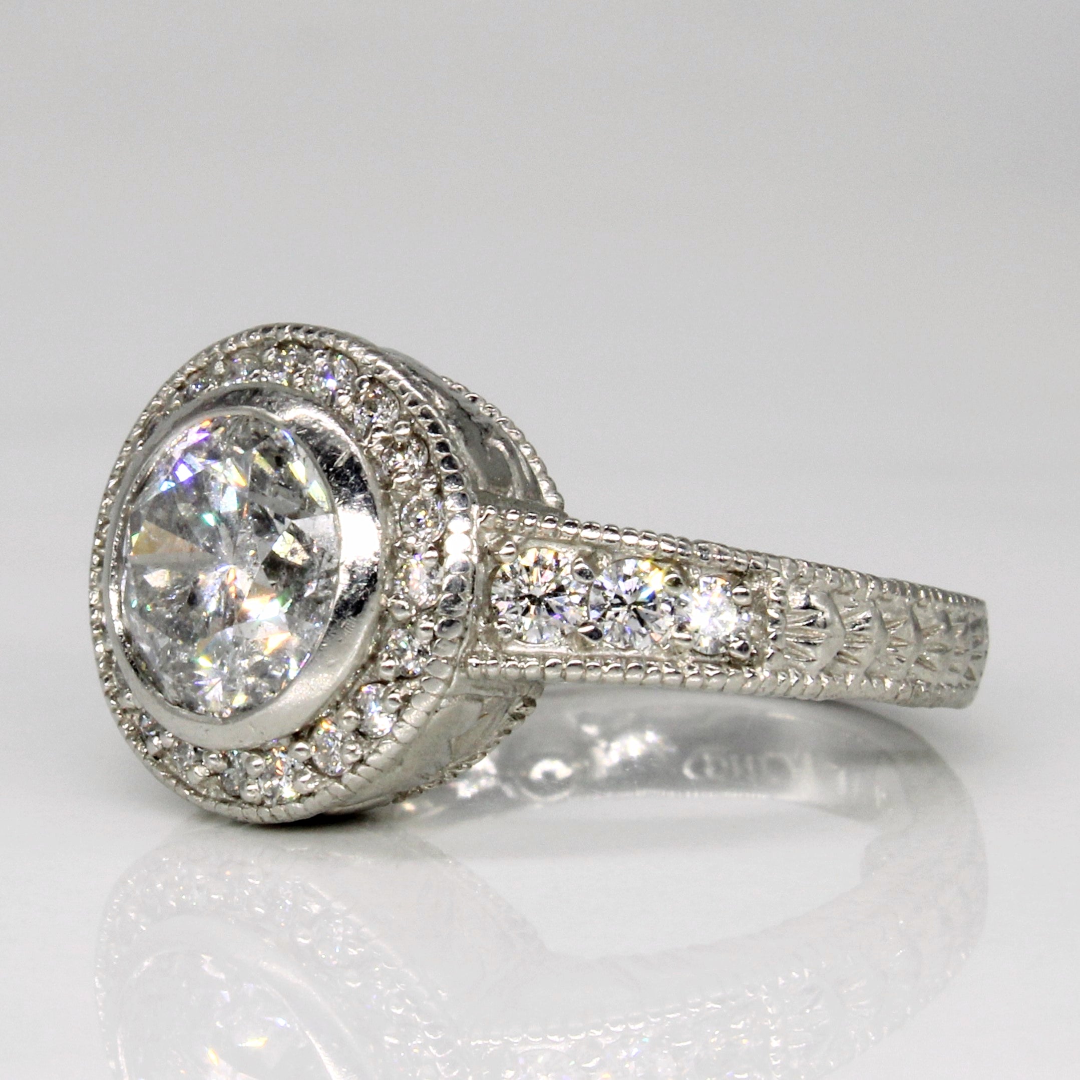 Diamond Engagement Ring | 2.41ctw I2 G | SZ 4.75 |