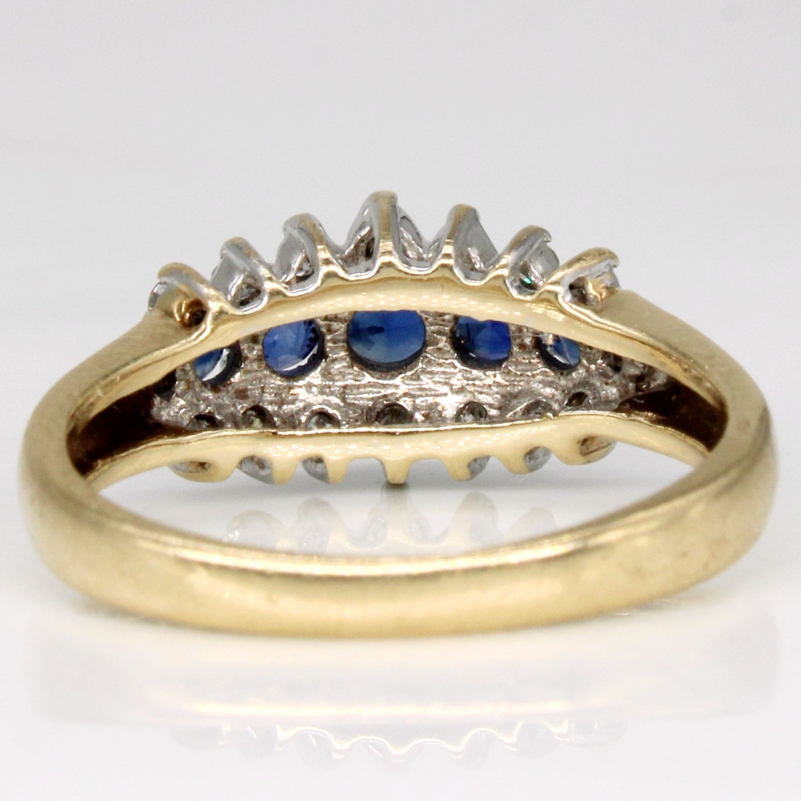Sapphire & Diamond Ring | 0.55ctw, 0.14ctw | SZ 5.25 |