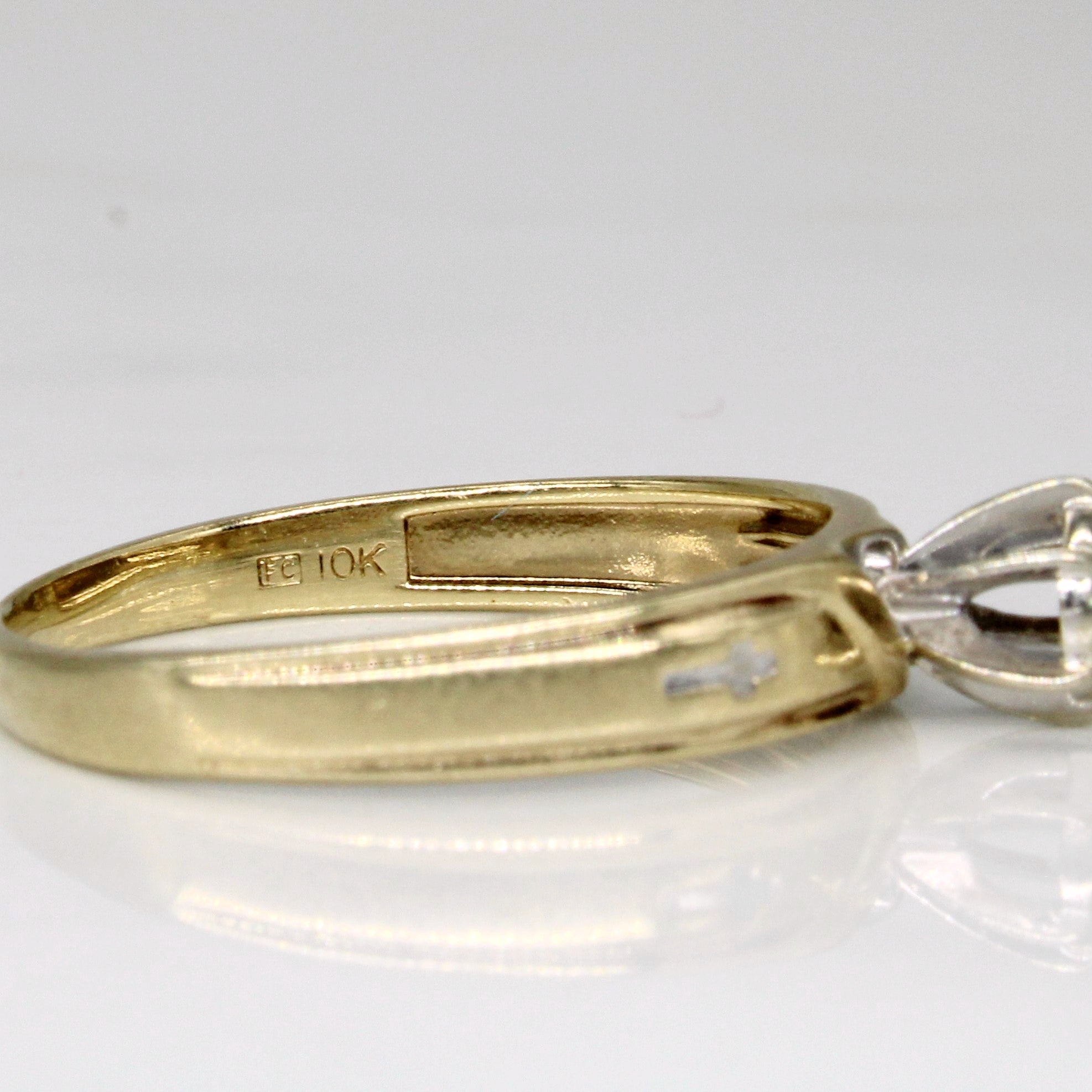 High Set Diamond Ring | 0.002ct | SZ 7.25 |