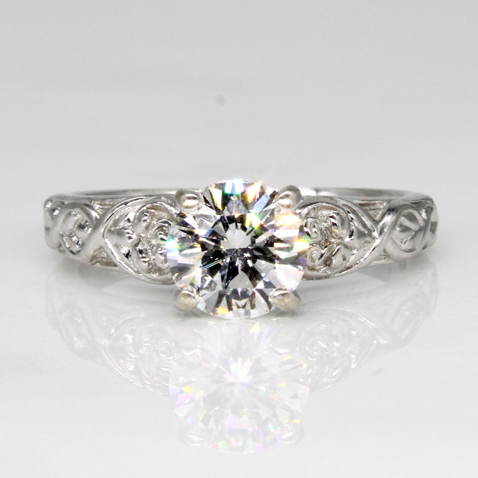 Diamond Engagement Ring | 1.05ct VS2 G | SZ 5.75 |