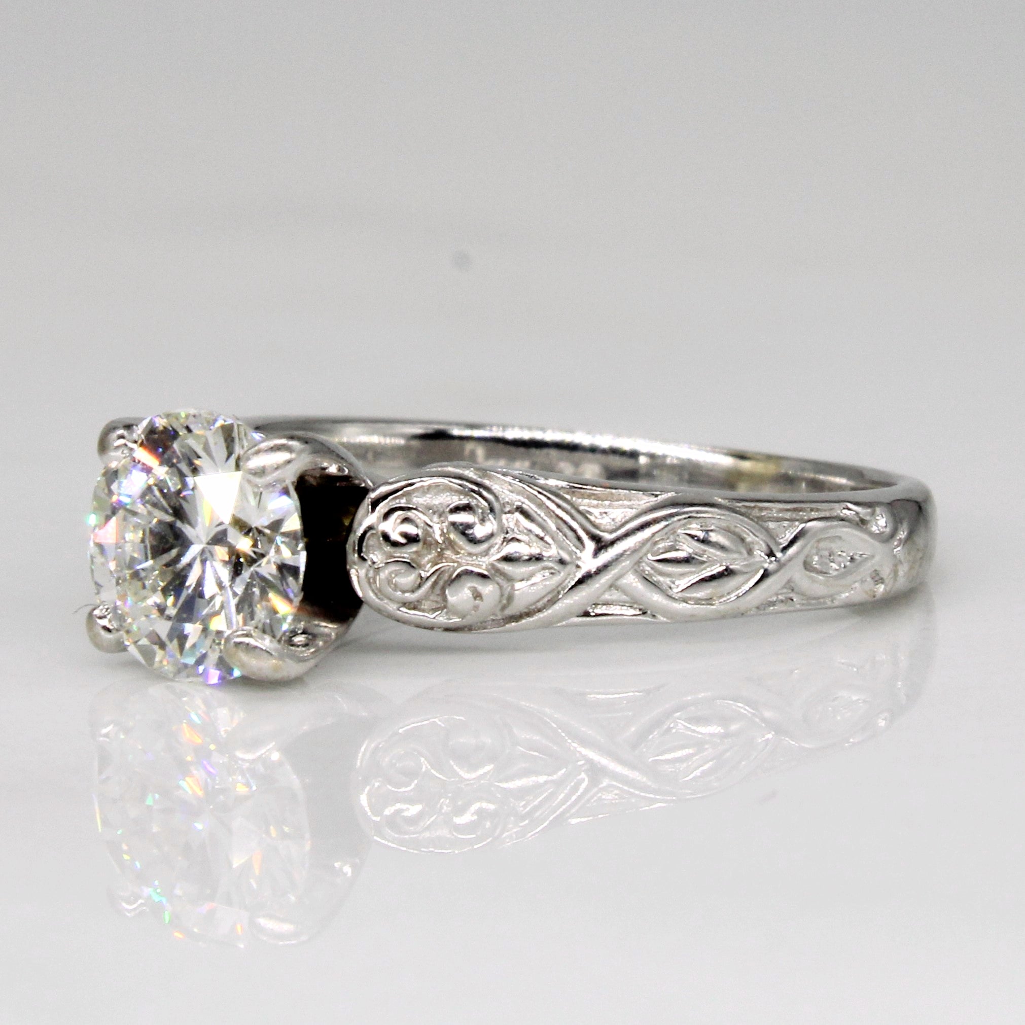 Diamond Engagement Ring | 1.05ct VS2 G | SZ 5.75 |