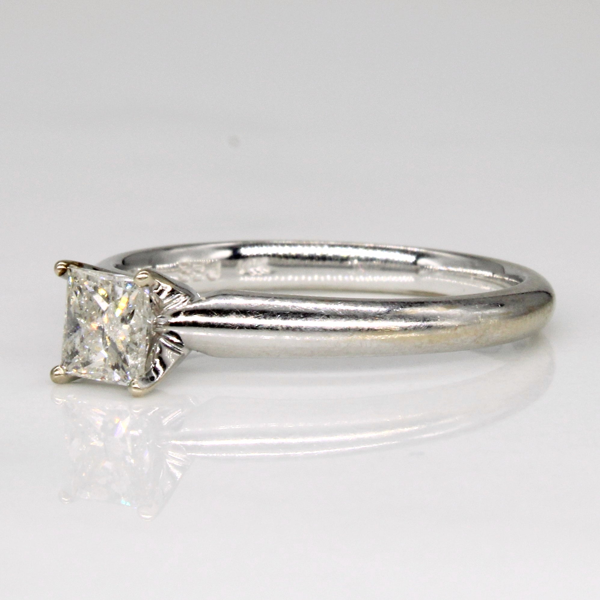 Princess Cut Diamond Ring | 0.41ct I2 H | SZ 6.75 |