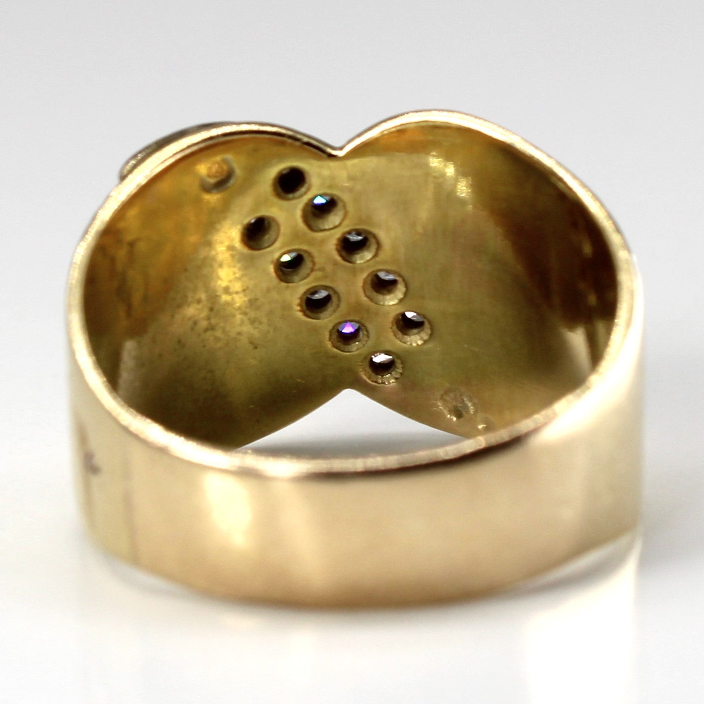 Diamond Wide Band | 0.15ctw | SZ 6.75 |