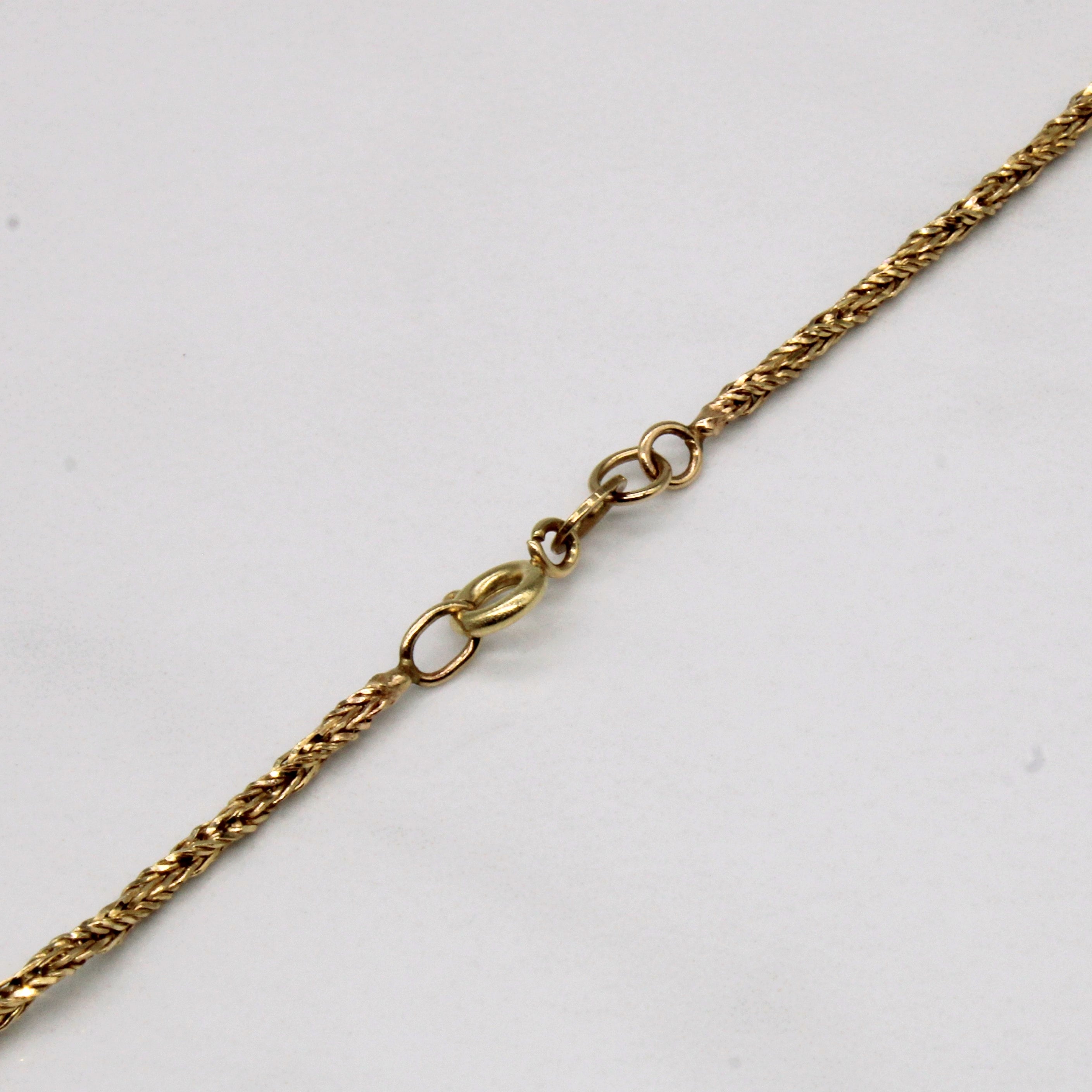 10k Yellow Gold Rope Chain | 24" |