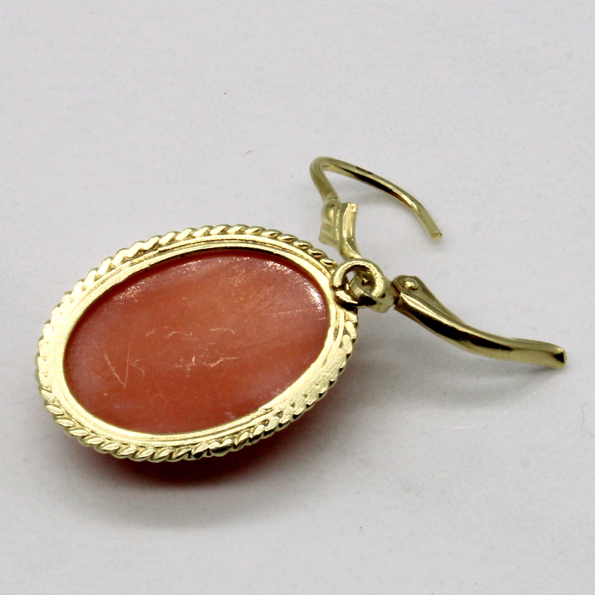 Coral Drop Earrings | 18.00ctw |