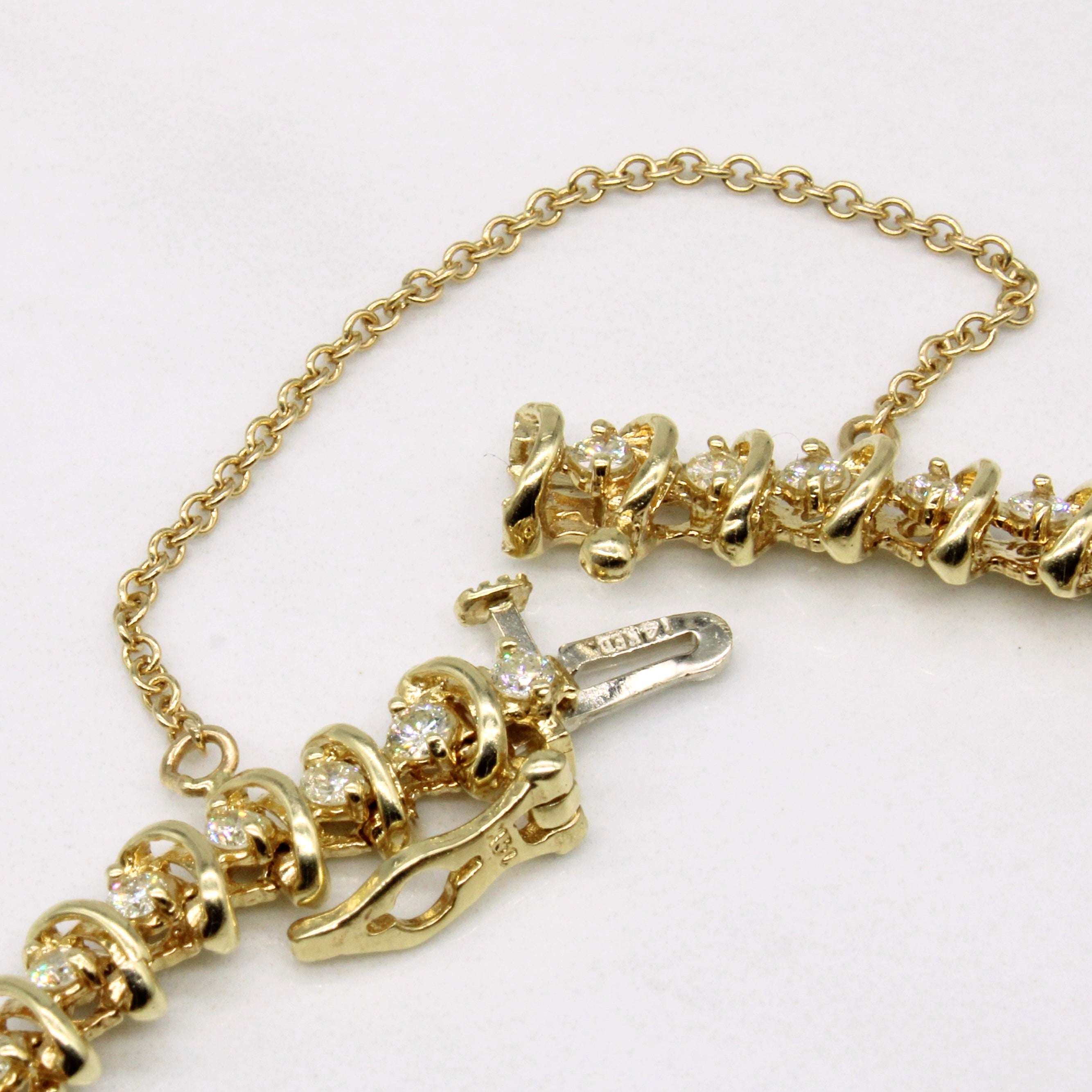 Diamond Tennis Bracelet | 1.38ctw | 6.5" |
