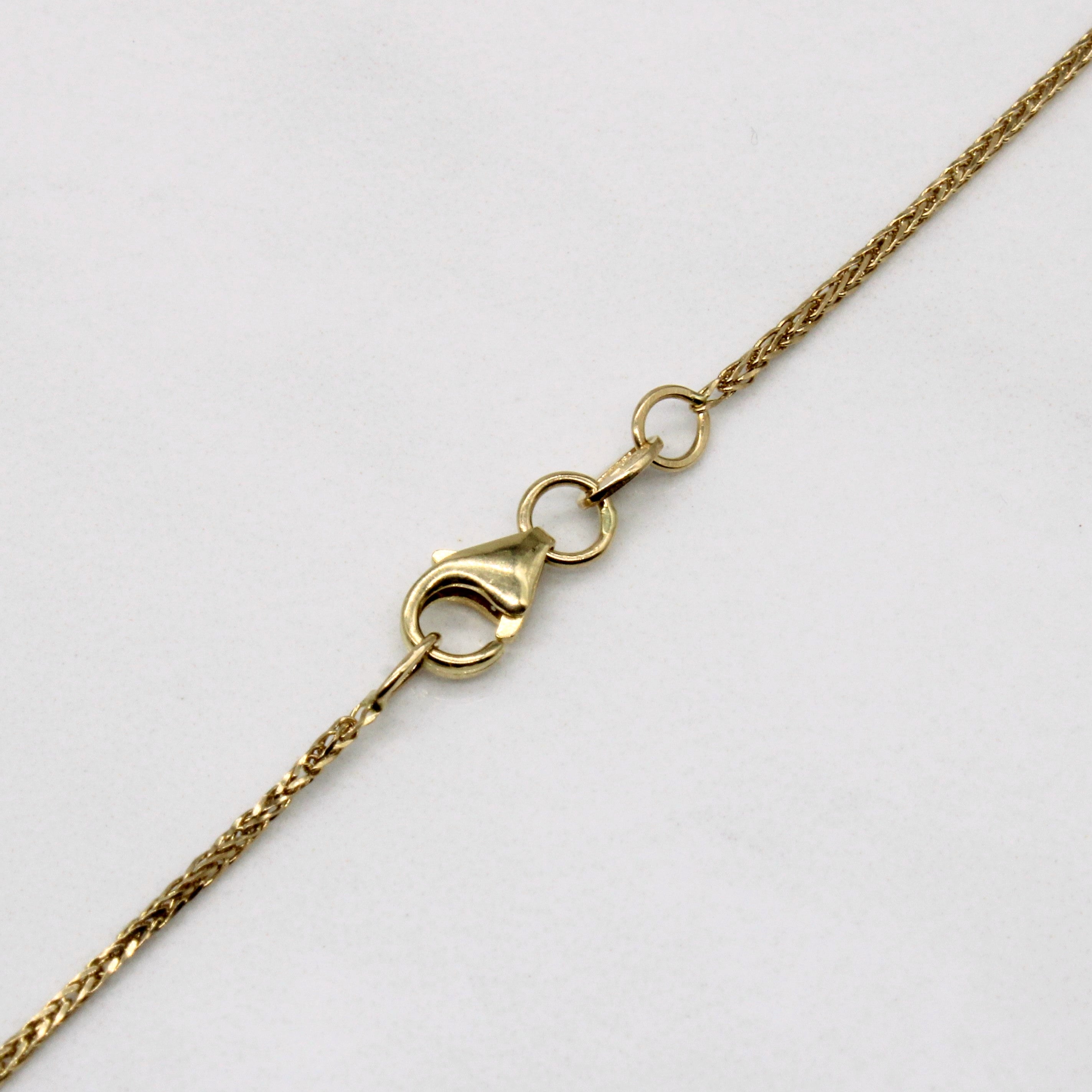 Diamond Pendant & Necklace | 0.03ct | 19" |
