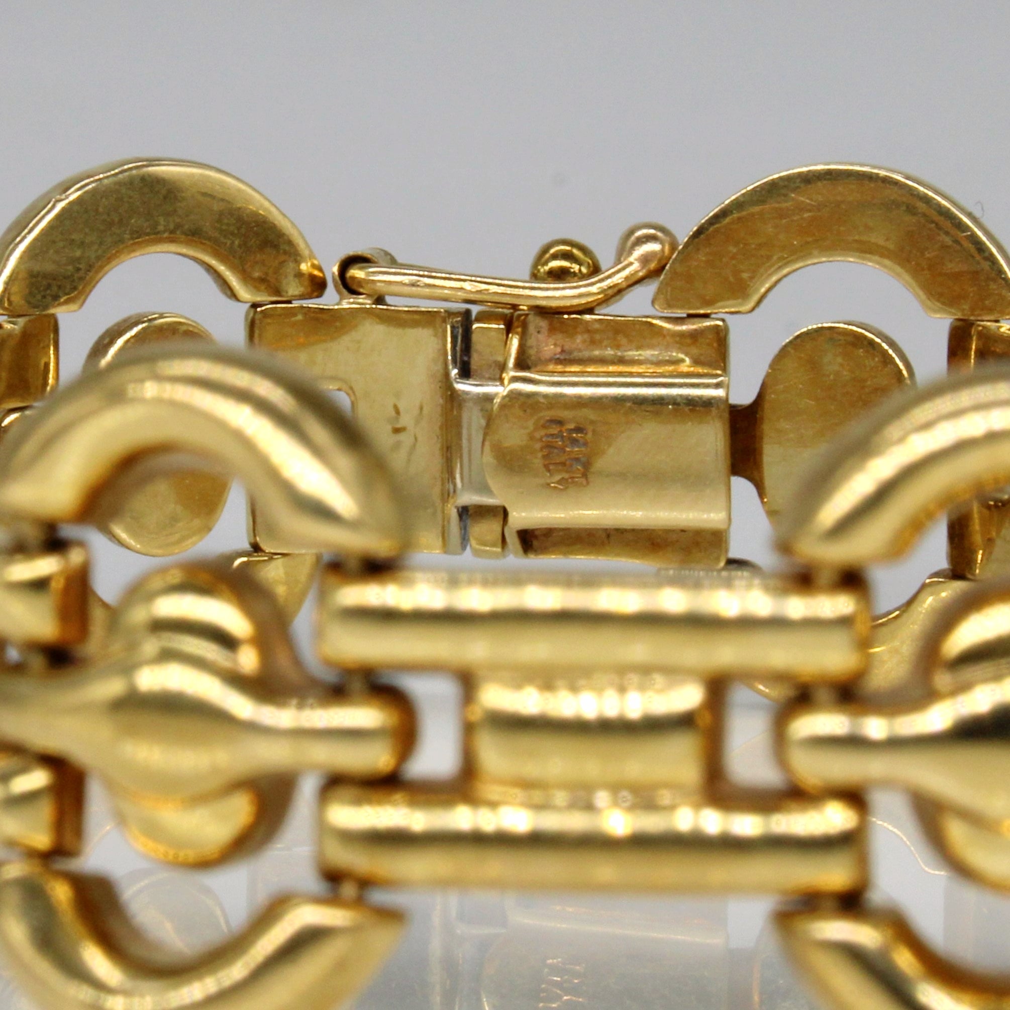 Bracelet en or jaune 14 carats | 18 cm |
