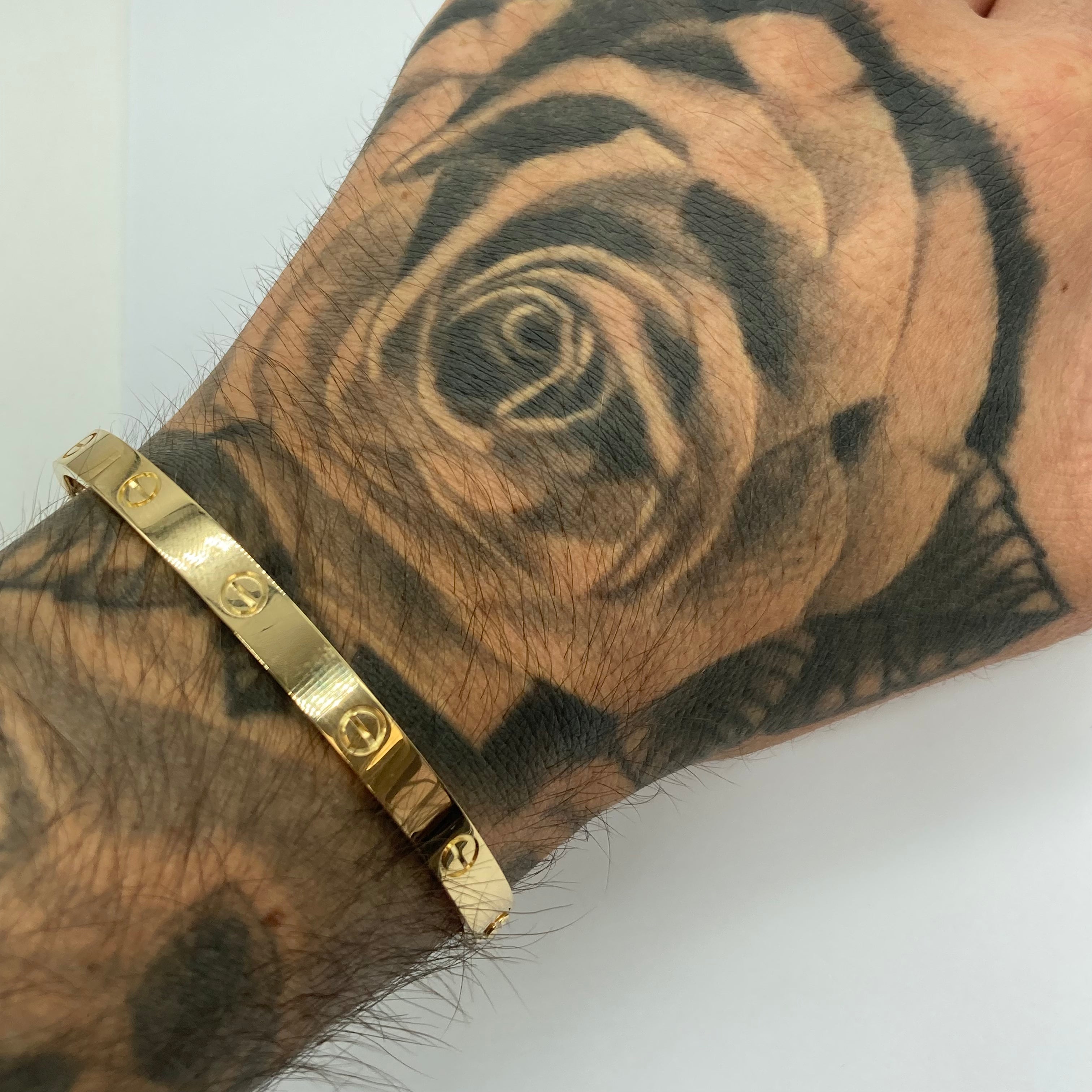 Bracelet « Love » de Cartier en or jaune | Cartier Taille 20