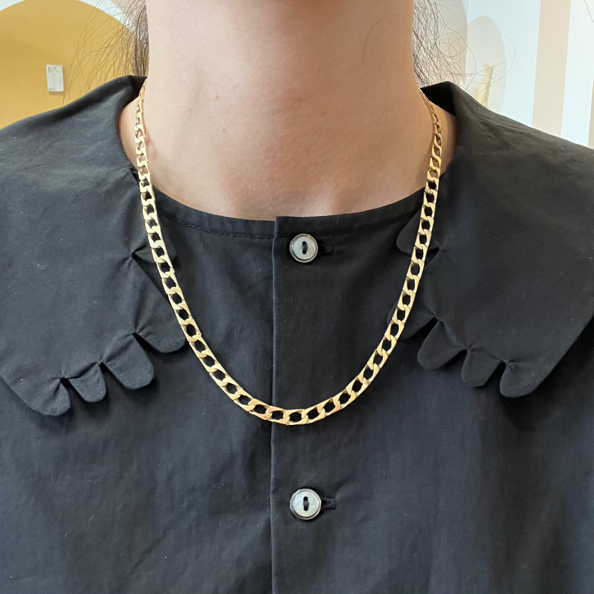Chaîne en or jaune 10 carats | 45,7 cm |