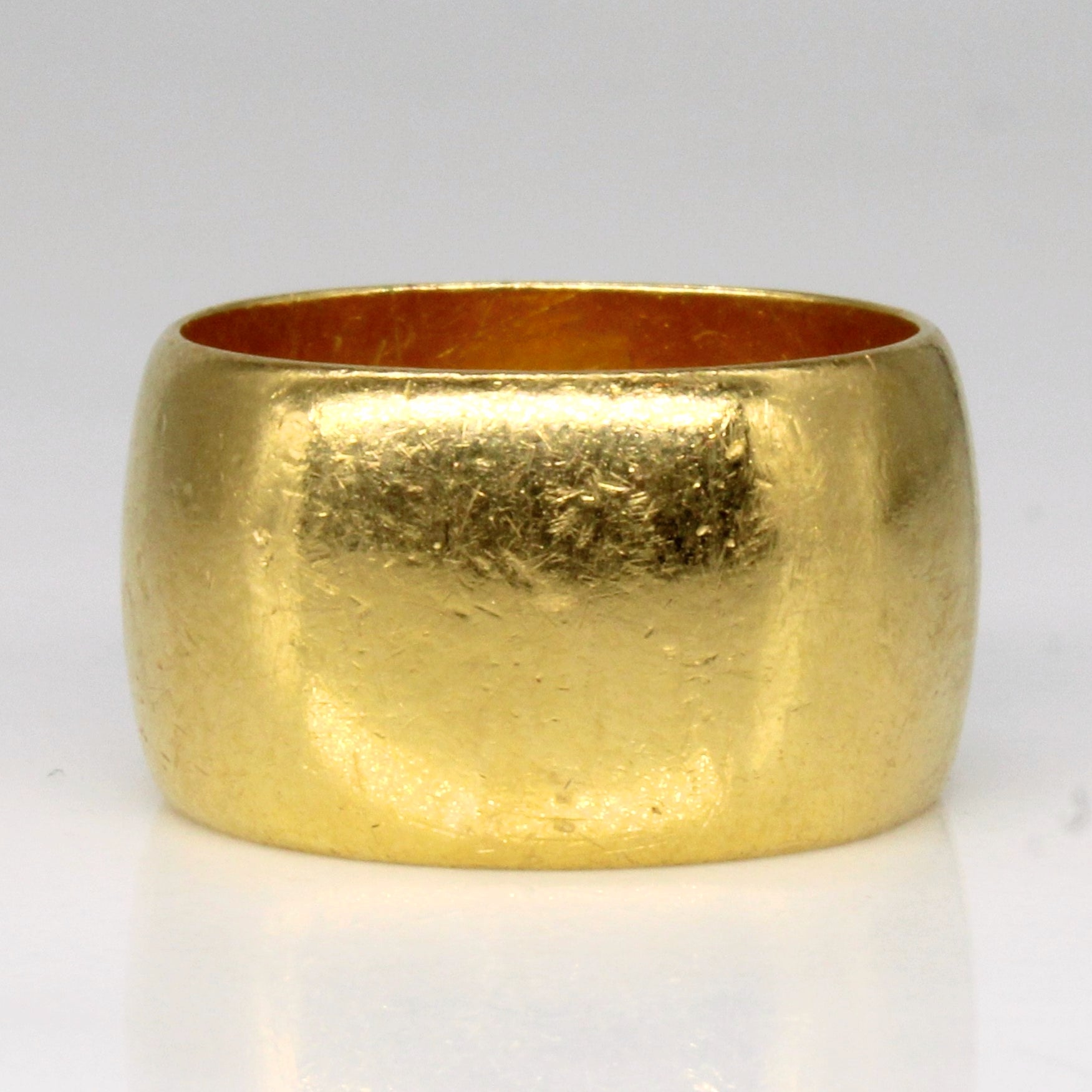 1965 Hallmarked 22k Yellow Gold Cigar Band | SZ 5.25 |