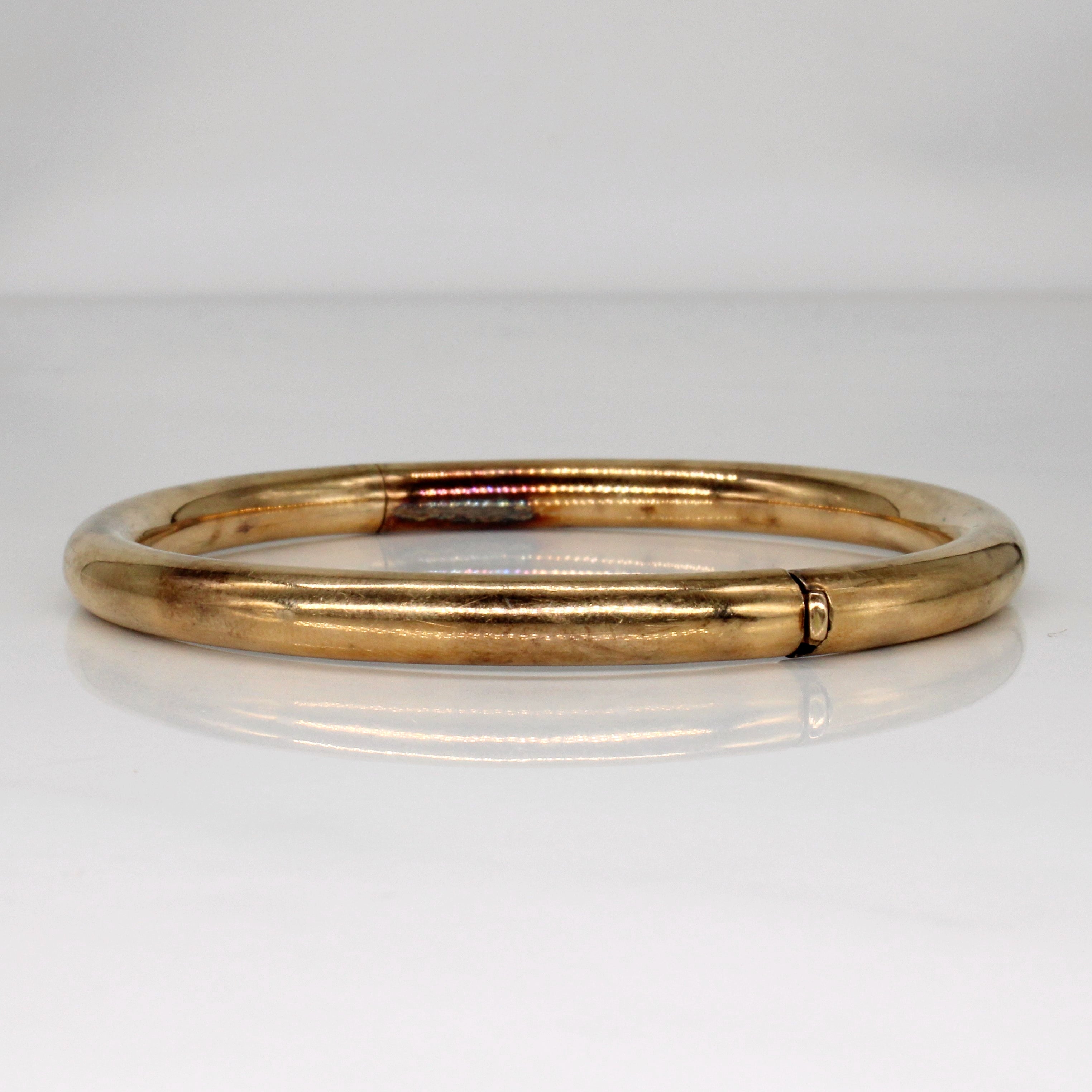 Bracelet en or jaune 14 carats | 8 pouces |