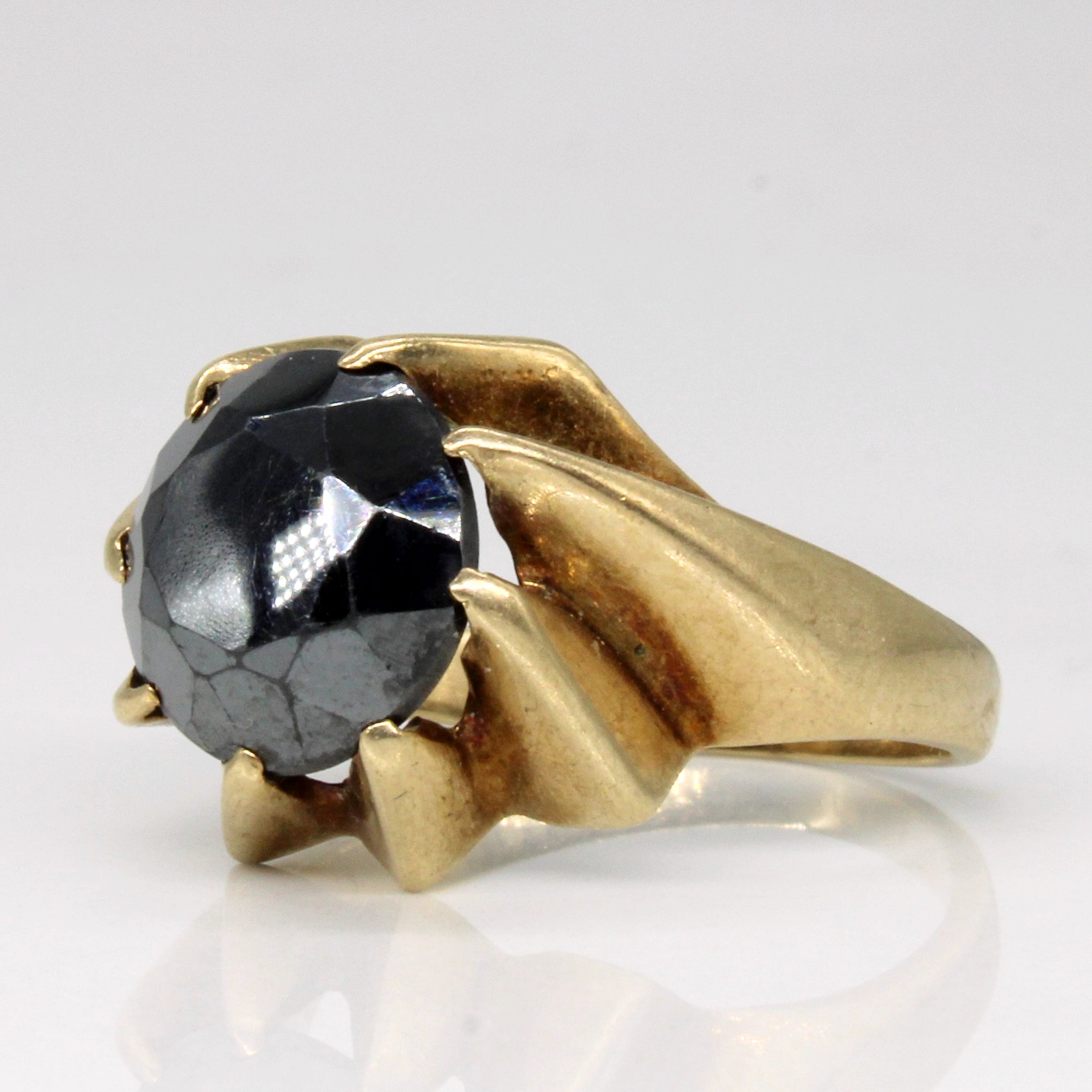 Hematite Cockail Ring | 3.82ct | SZ 5.25 |