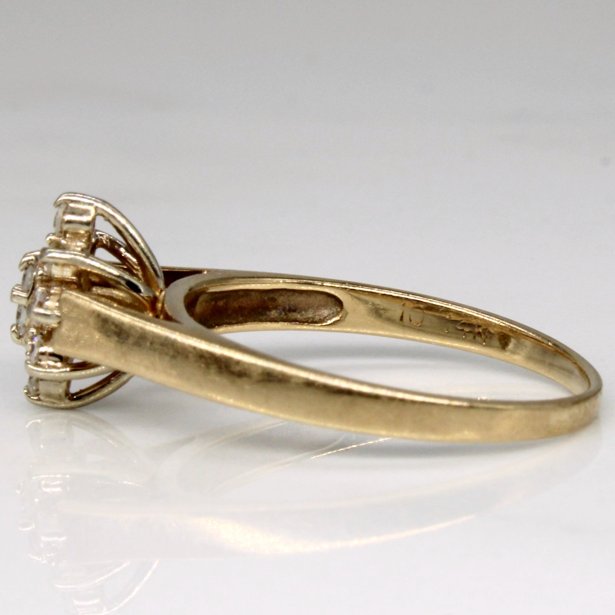 Diamond Cluster Ring | 0.10ctw | SZ 5.25 |